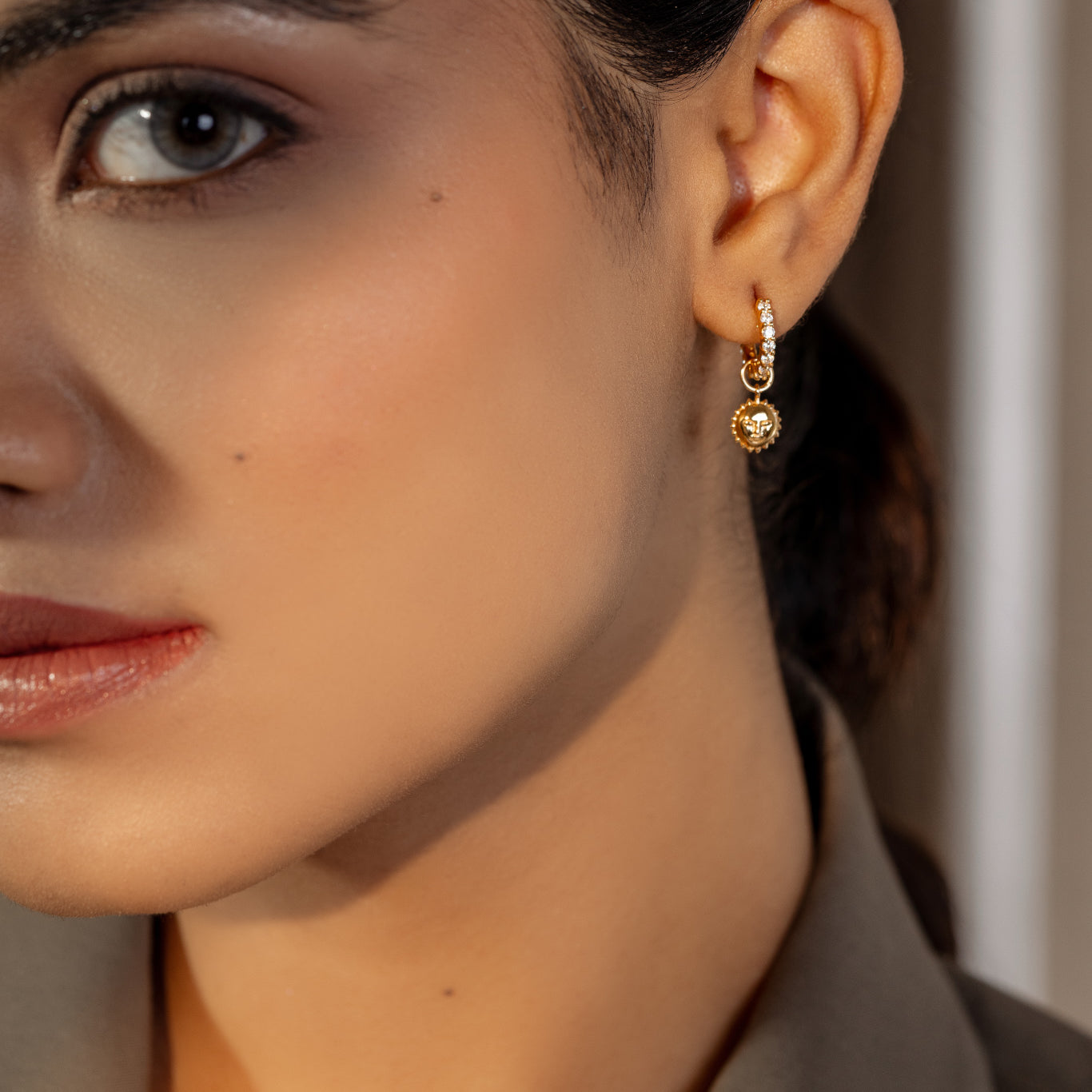 Steller Sun Diamond Huggies - Octonov