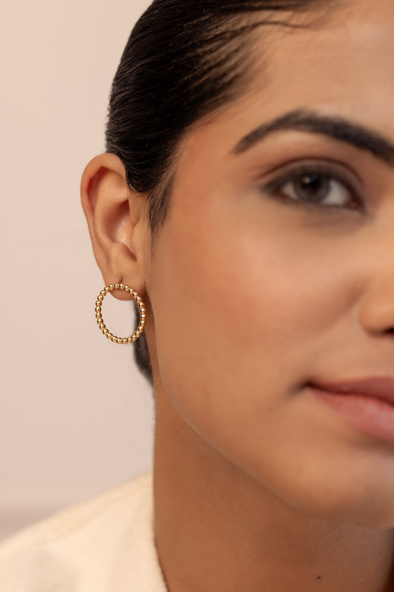 Classic Dotted Statement Studs - Octonov