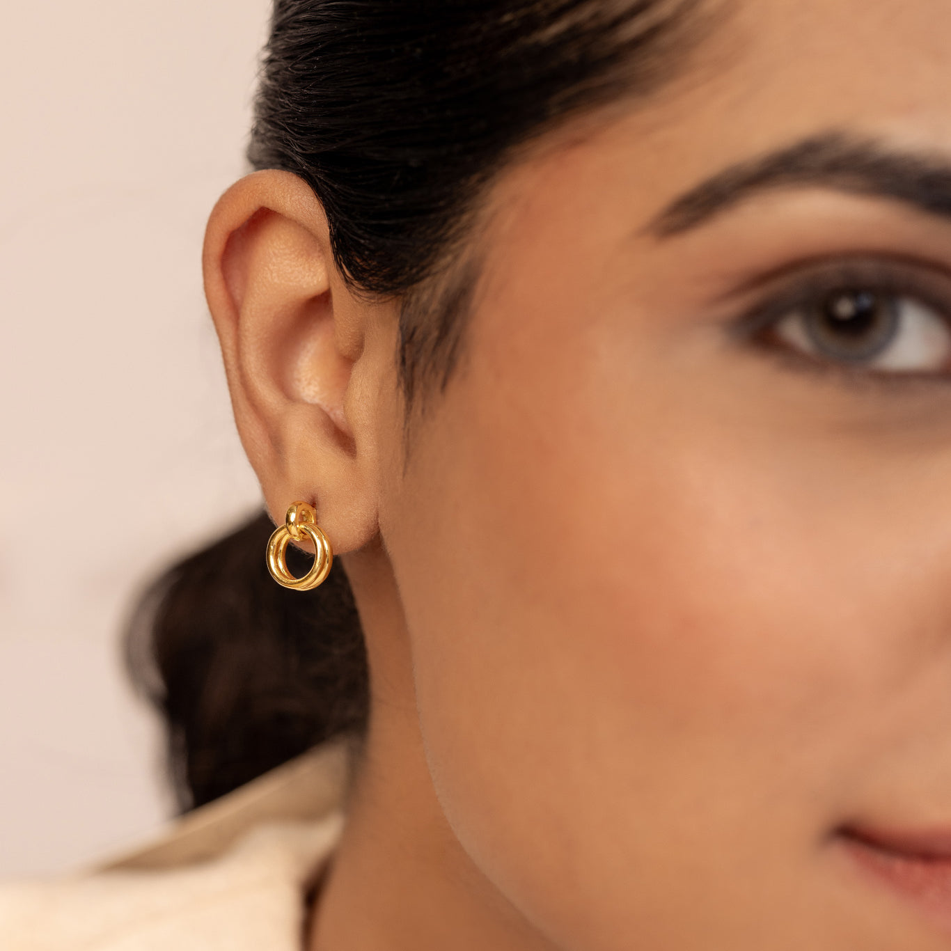 Hoop in a Hoop Studs - Octonov