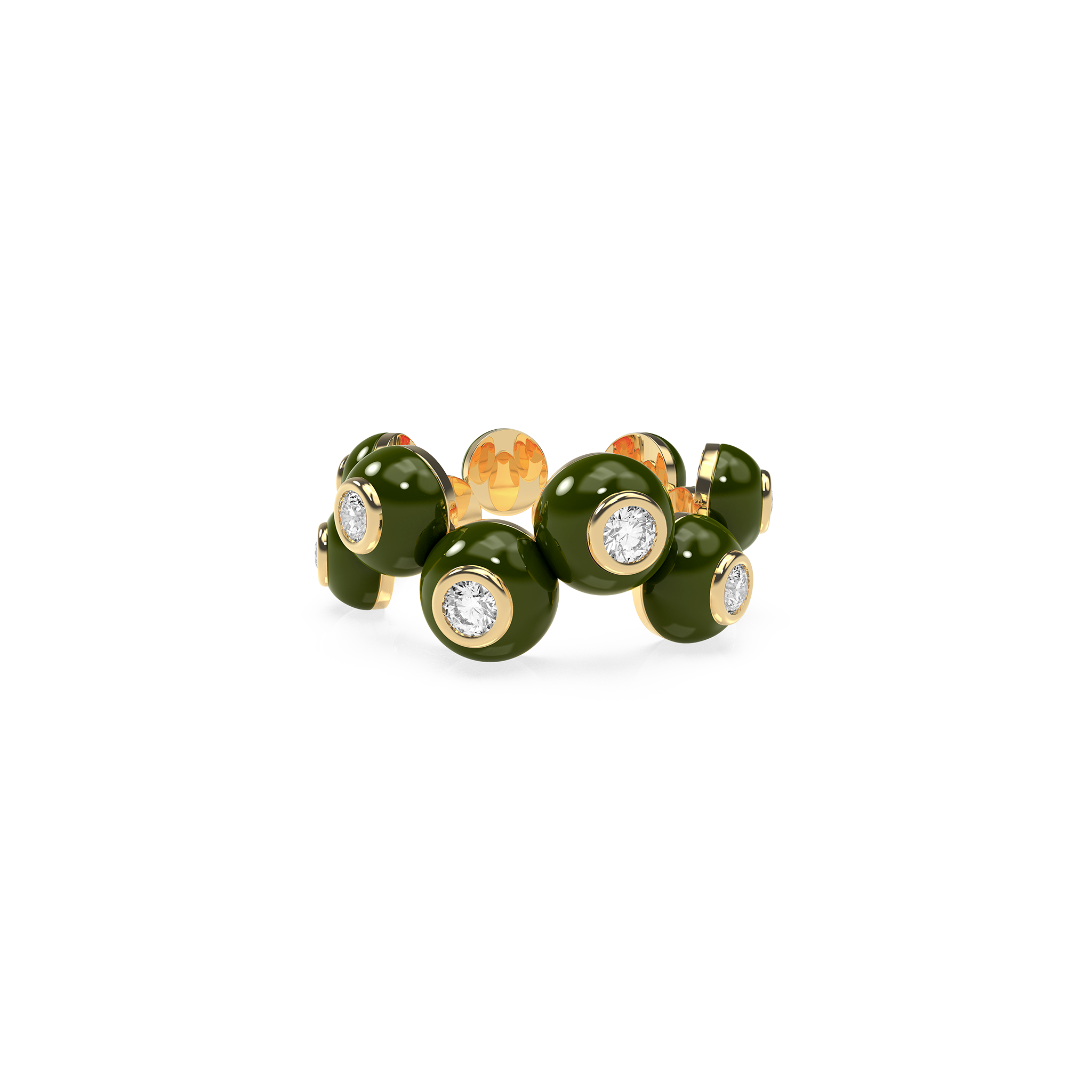 Zig-Zag Bauble Ring - Octonov