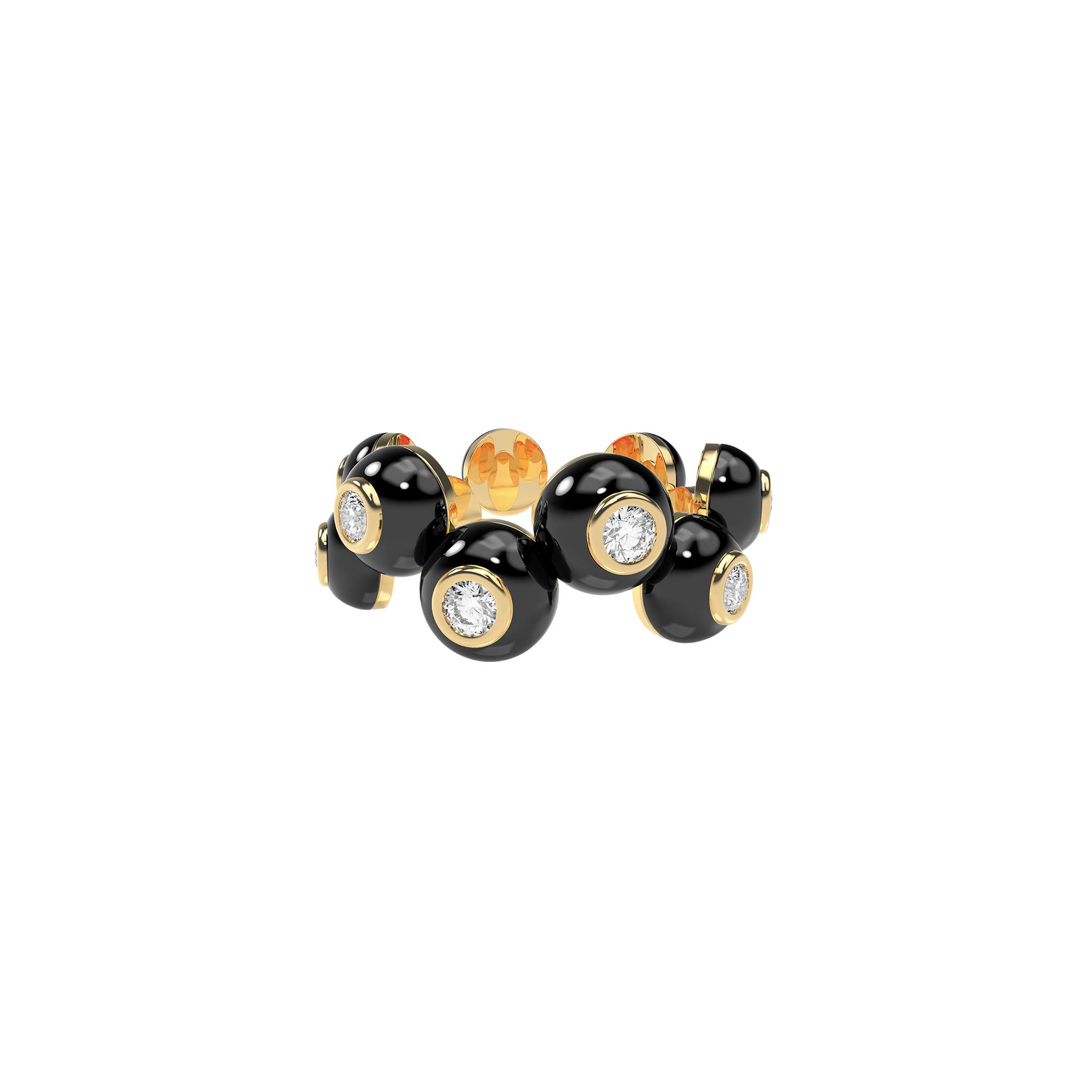 Zig-Zag Bauble Ring - Octonov