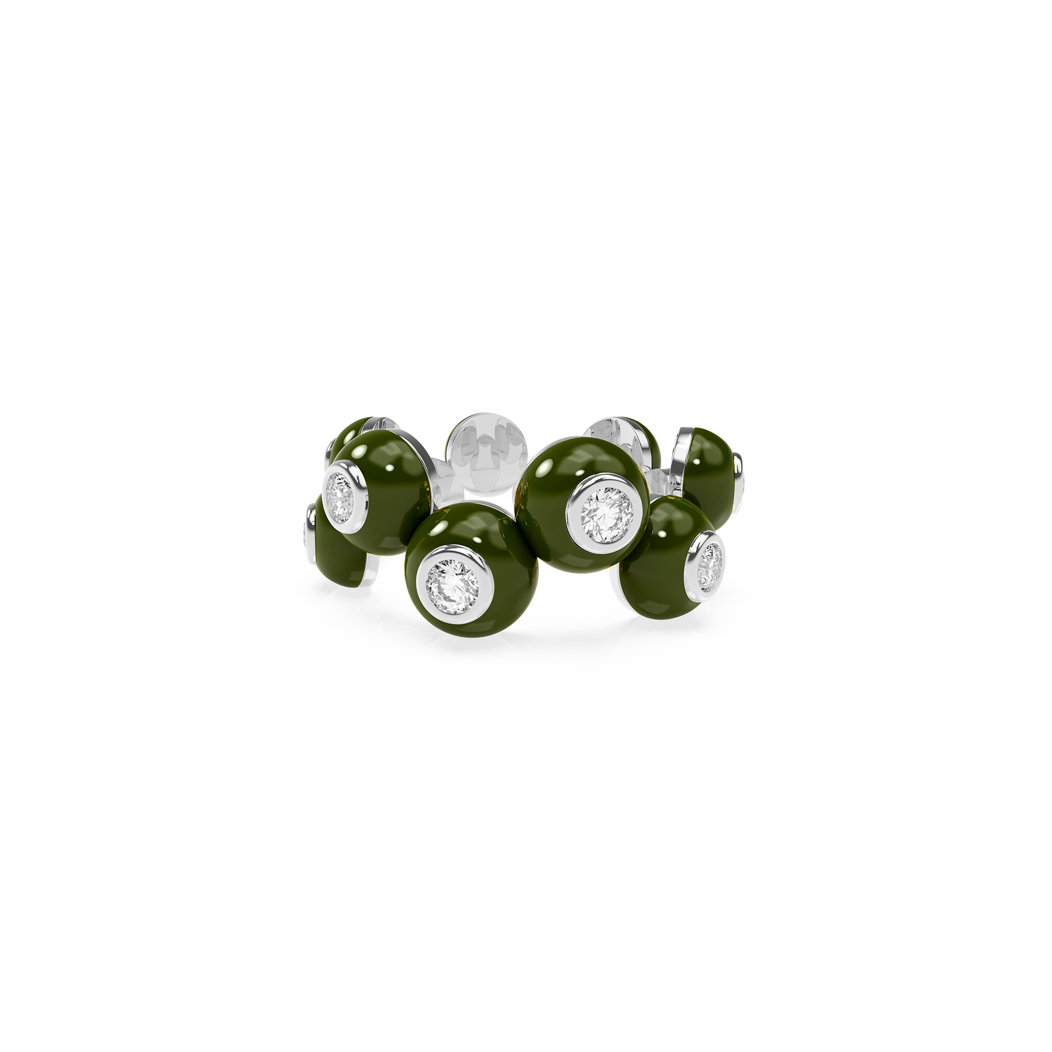 Zig-Zag Bauble Ring - Octonov