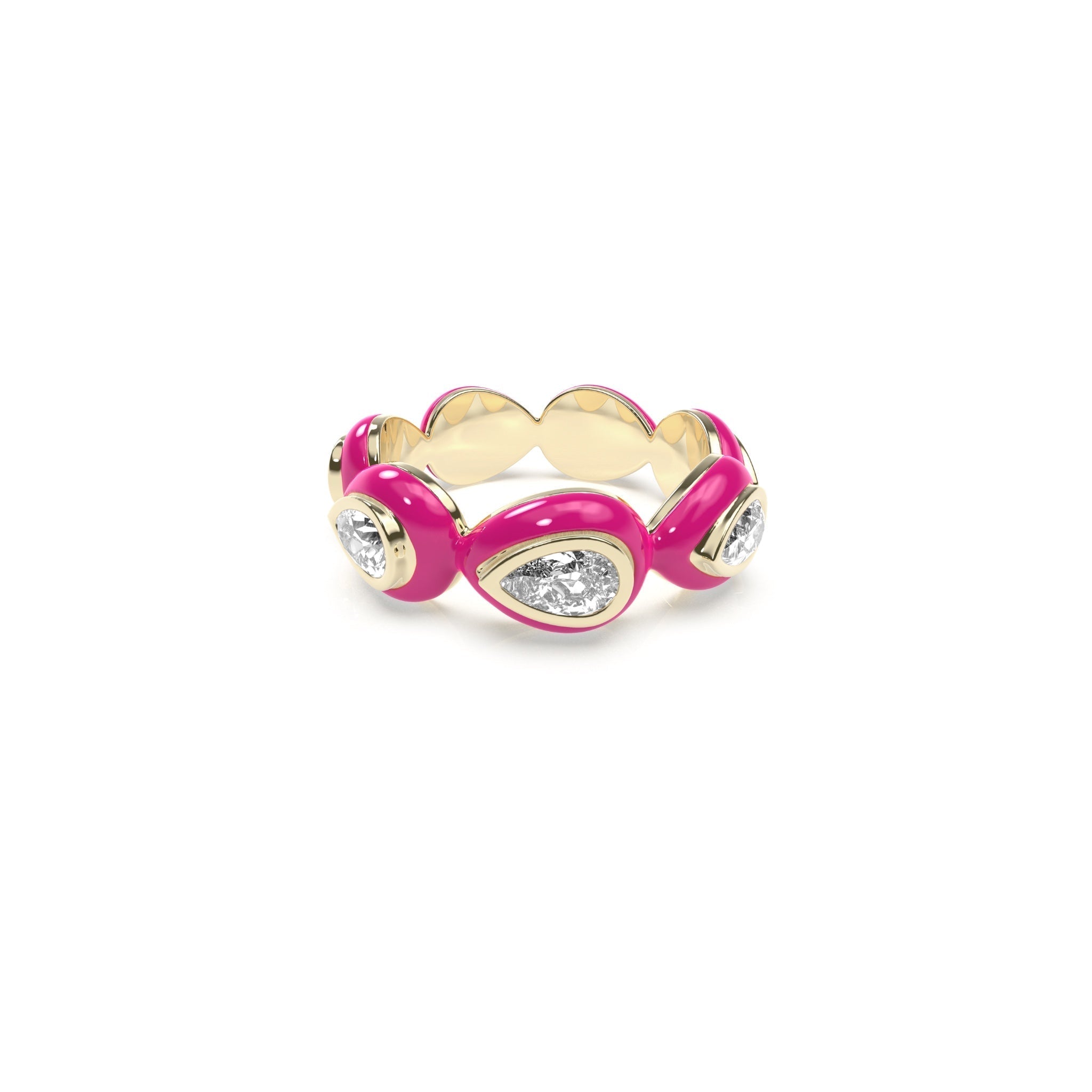 Bauble Pop Enamel Ring - Octonov