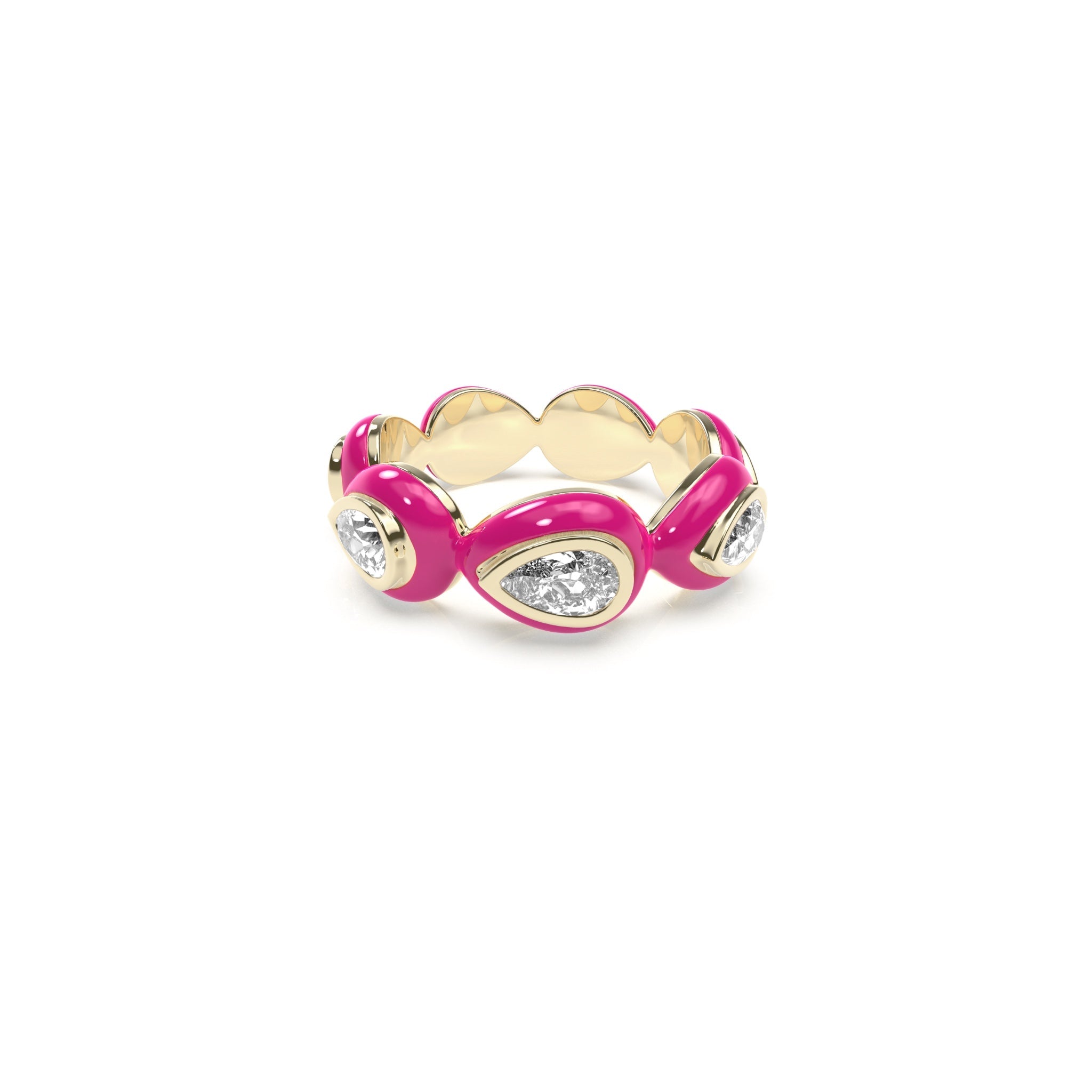 Bauble Pop Enamel Ring - Octonov