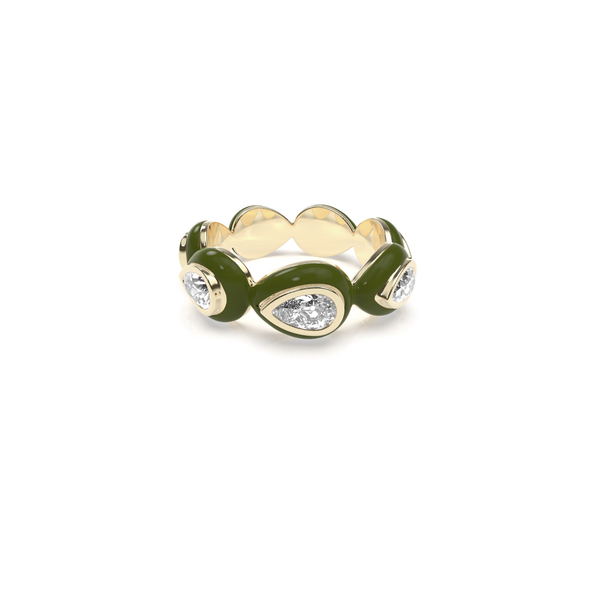 Bauble Pop Enamel Ring - Octonov