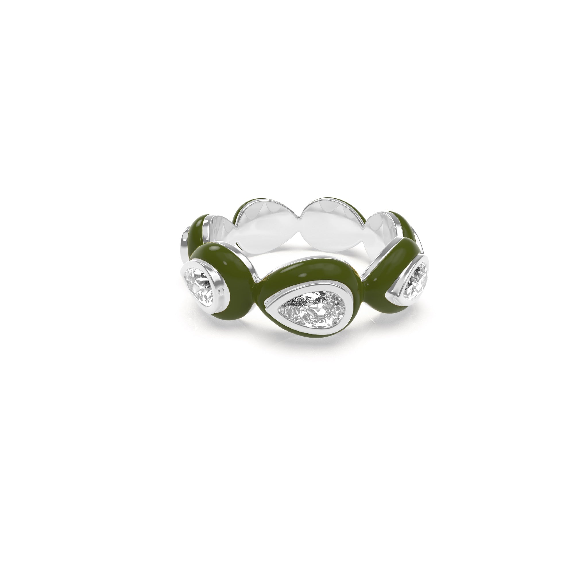 Bauble Pop Enamel Ring - Octonov
