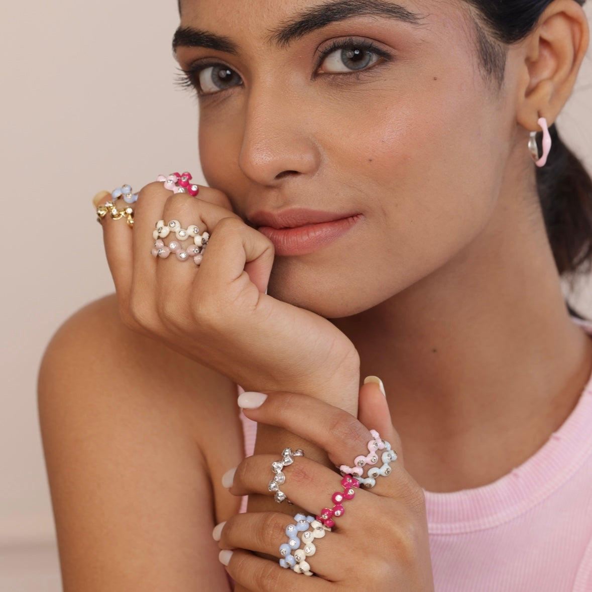 Zig-Zag Bauble Ring - Octonov