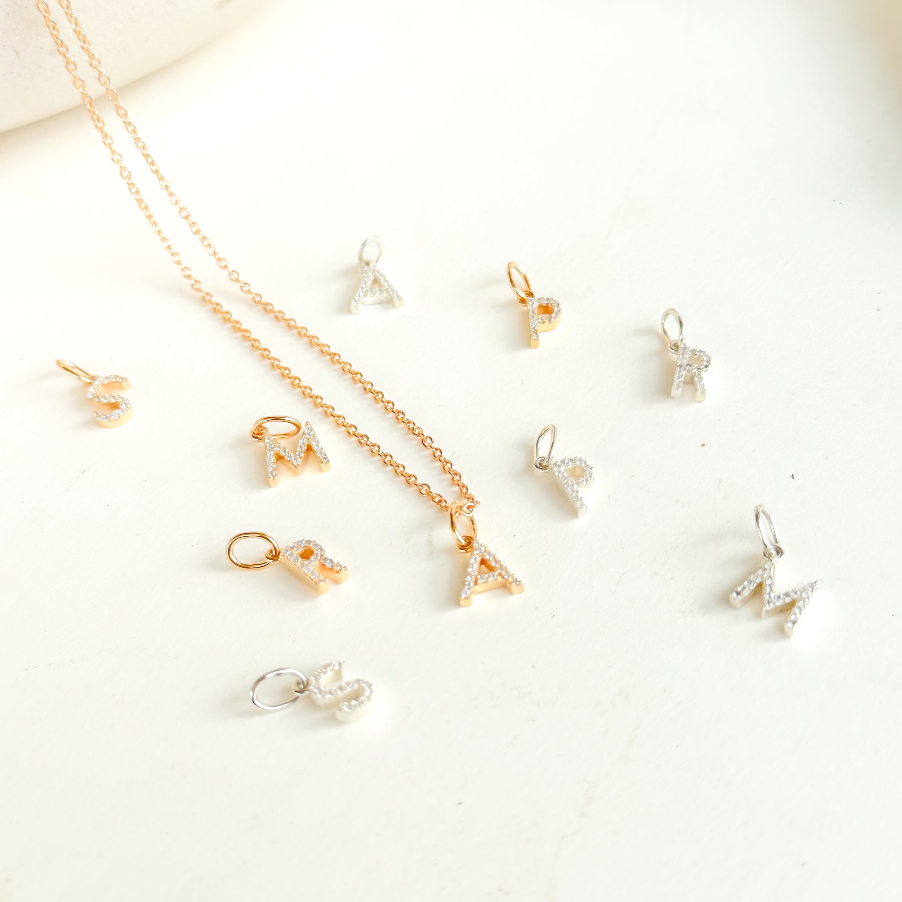 Initial Letter Necklace - Octonov