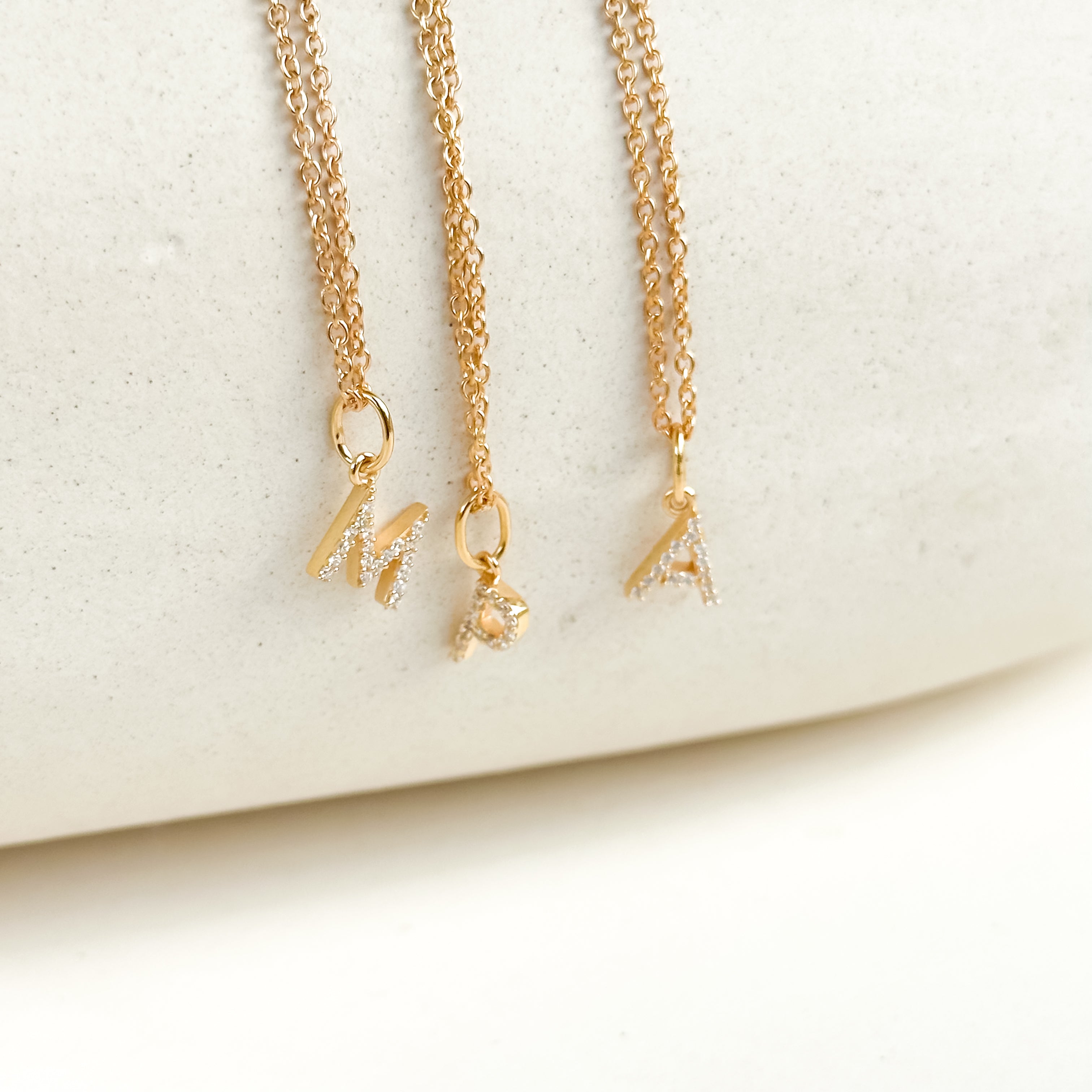 Initial Letter Necklace - Octonov