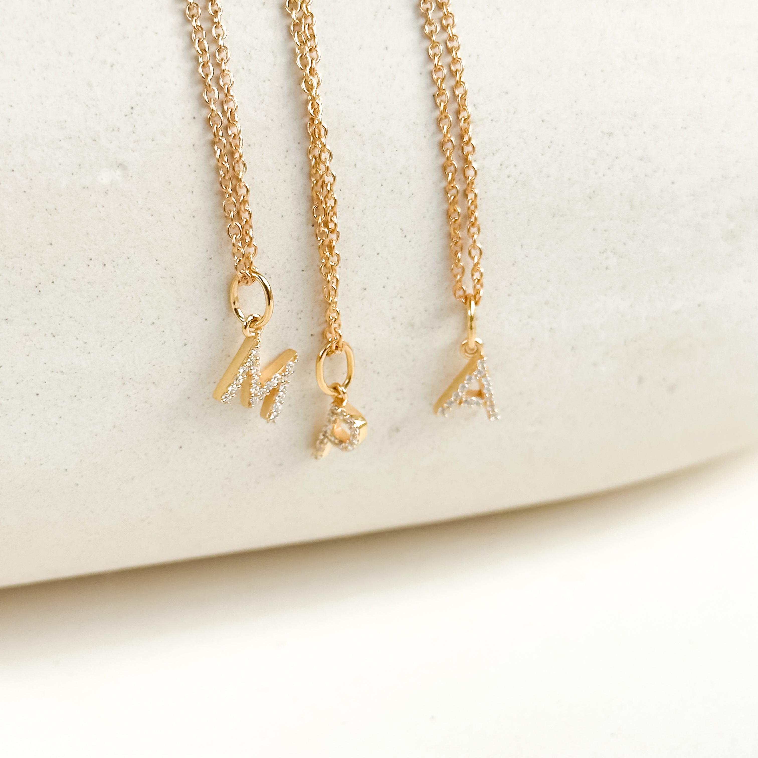 Initial Letter Necklace - Octonov