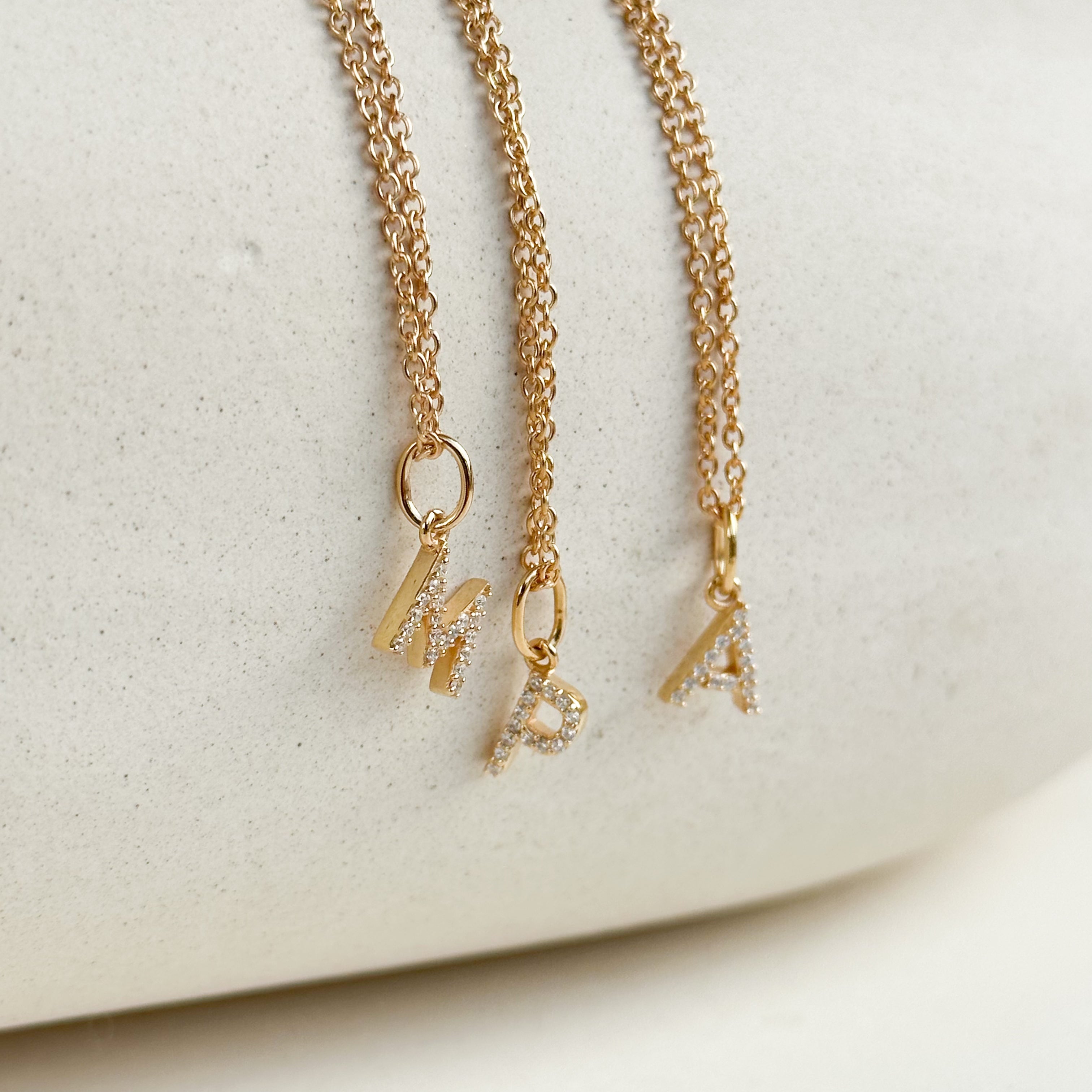 Initial Letter Necklace - Octonov