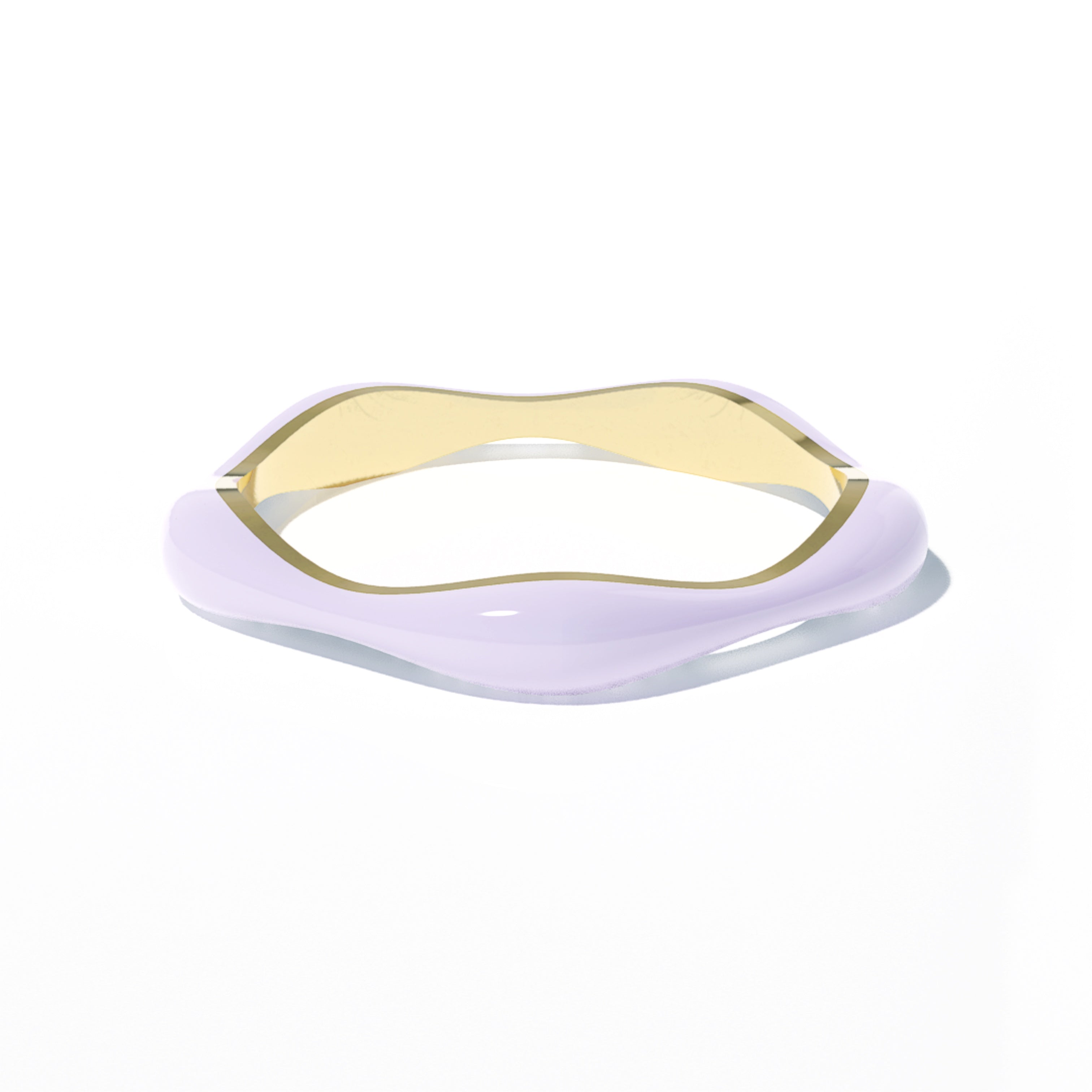 Sorbet Swirls Enamel Stacker Ring - Octonov