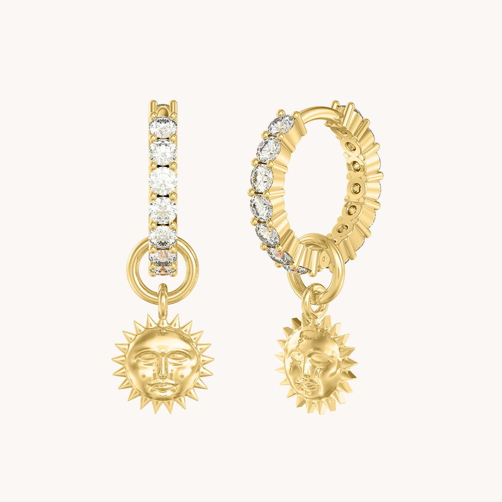 Steller Sun Diamond Huggies - Octonov