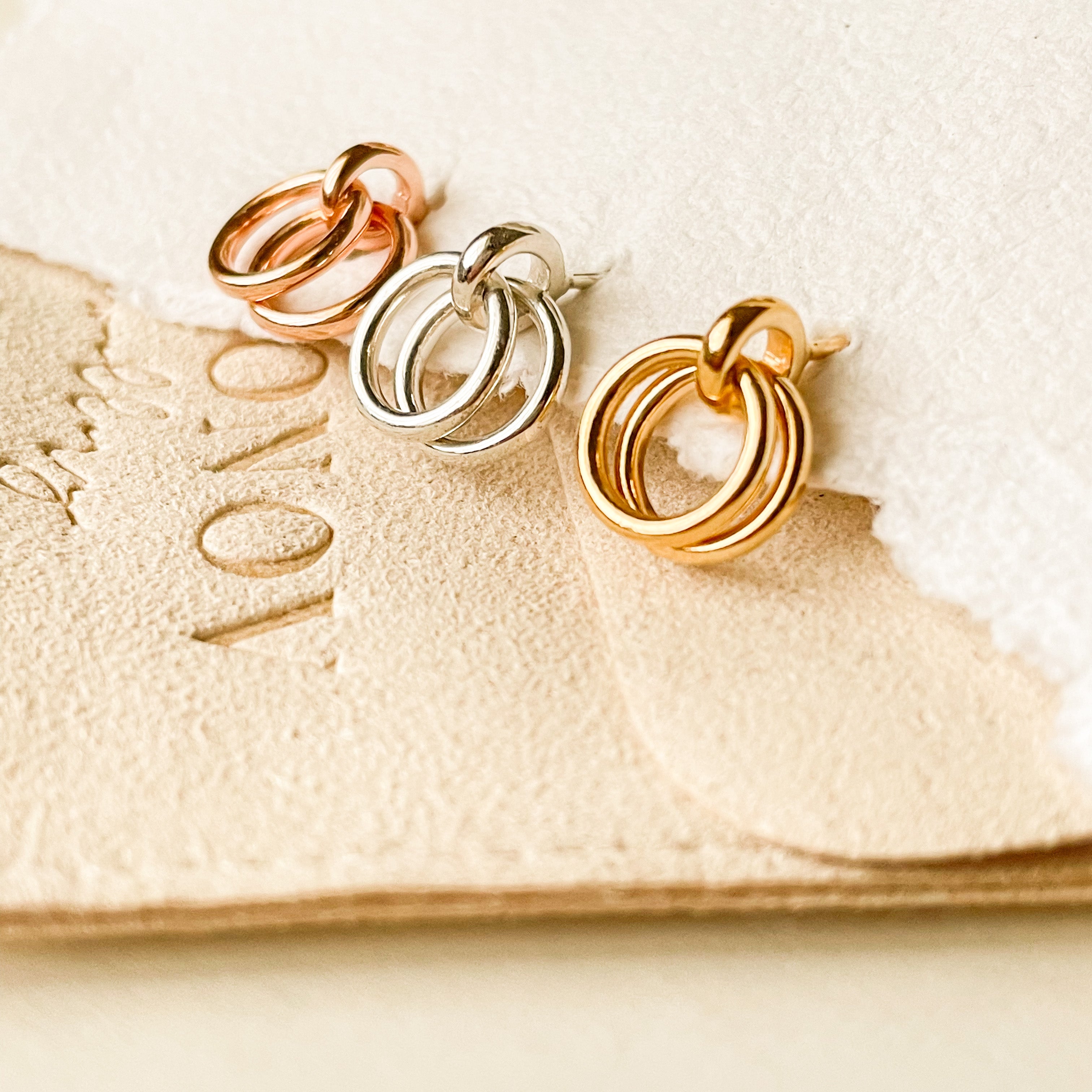 Hoop in a Hoop Studs - Octonov