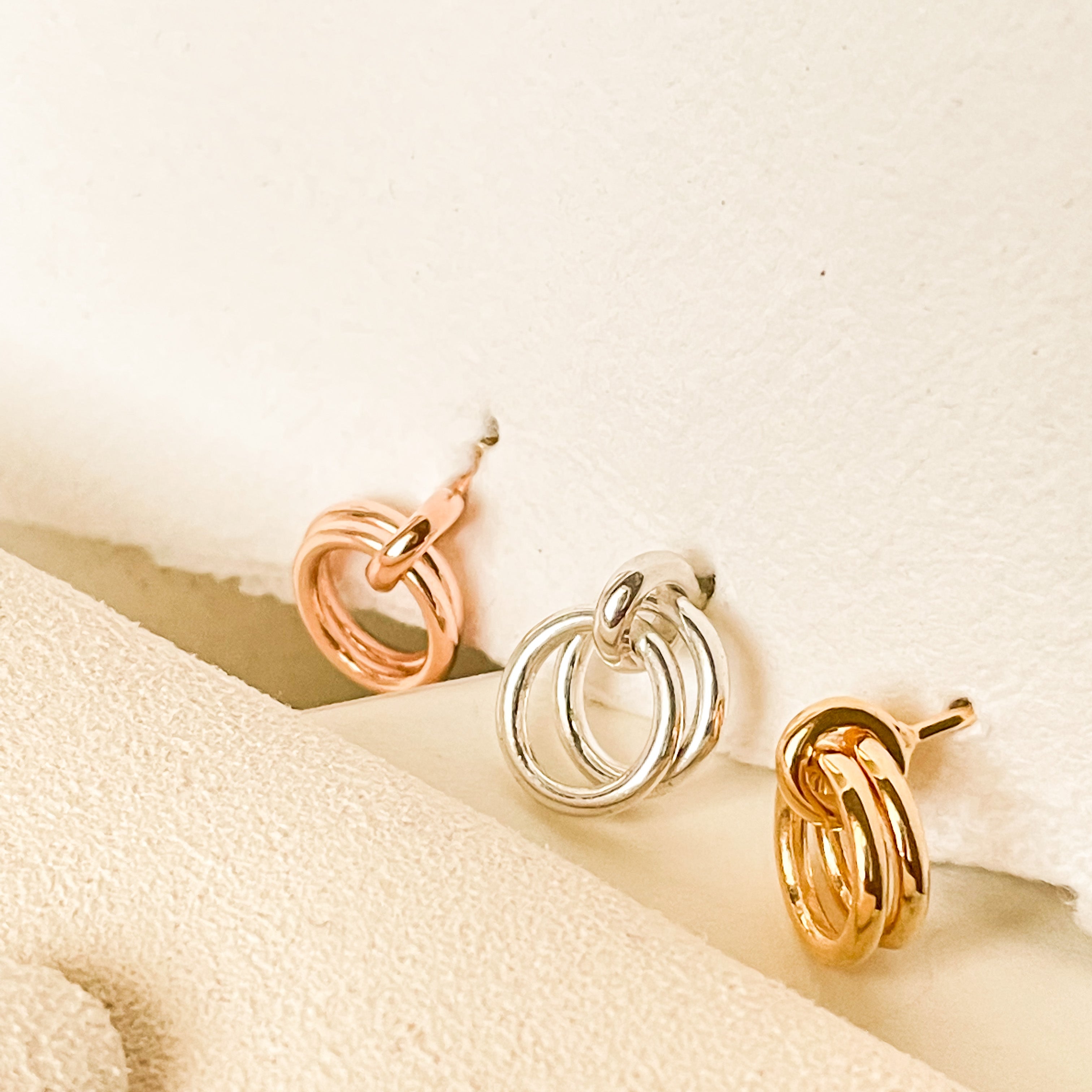 Hoop in a Hoop Studs - Octonov