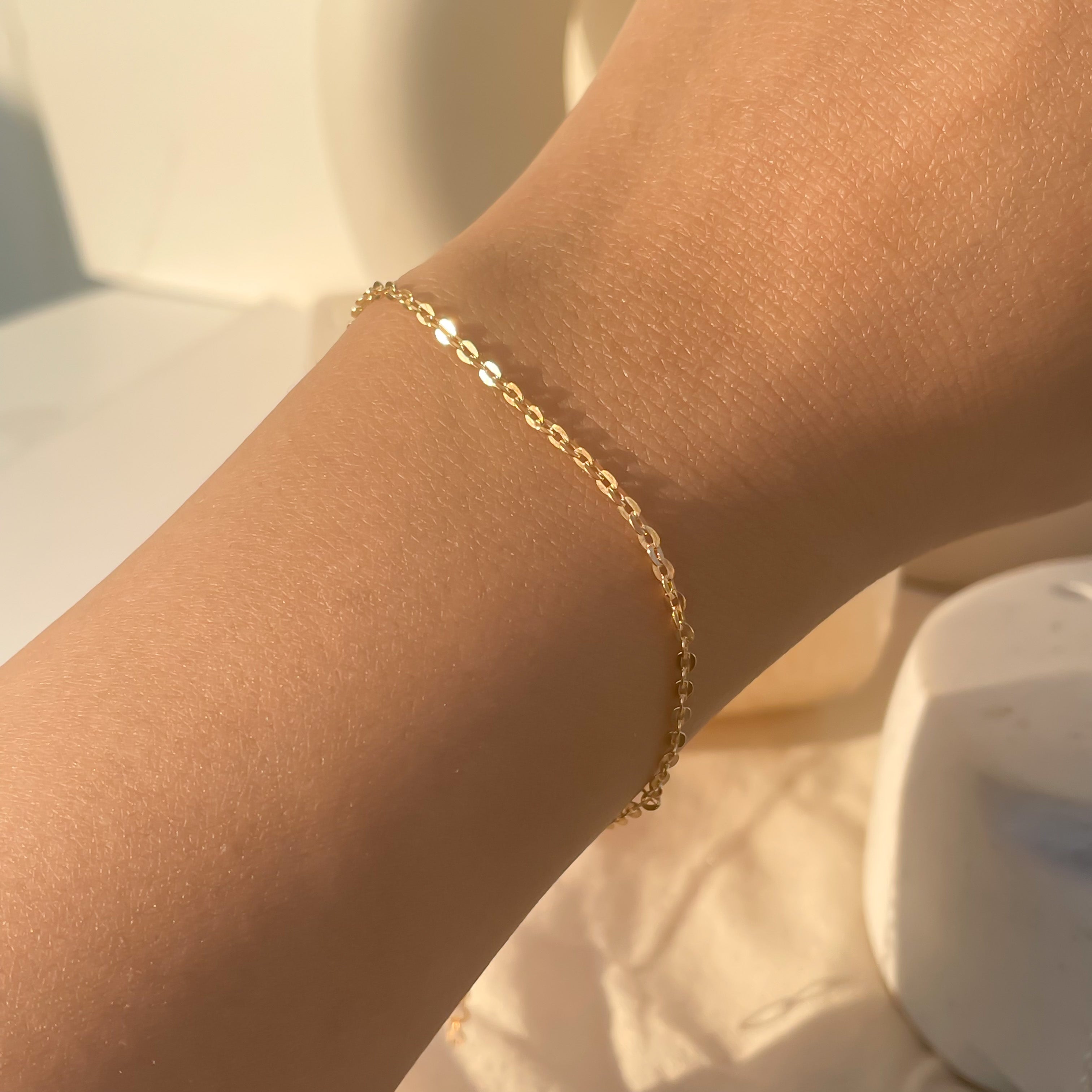 Cable Sitara Chain Bracelet - Octonov