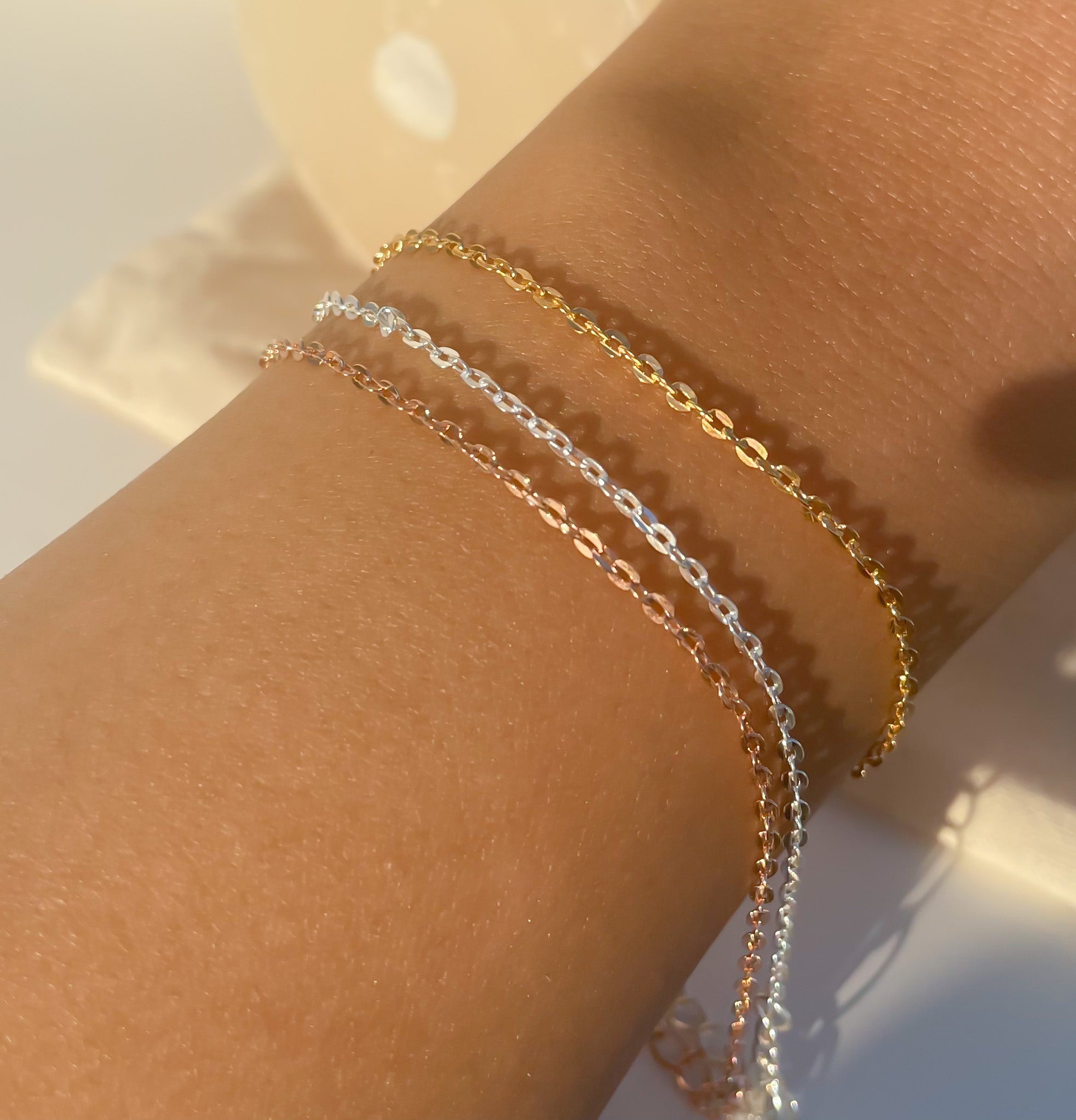 Cable Sitara Chain Bracelet - Octonov