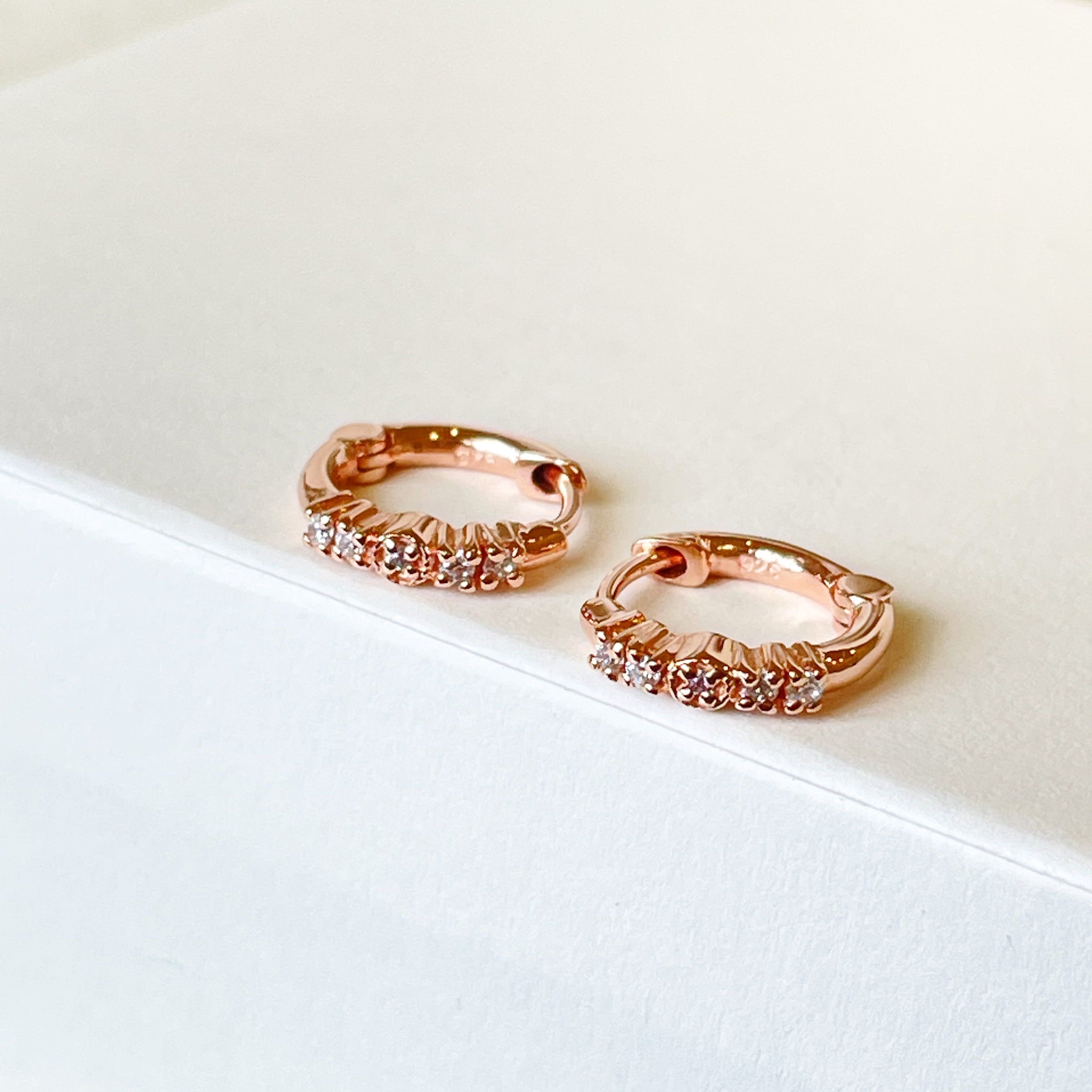 Classic Diamond Huggies - Octonov