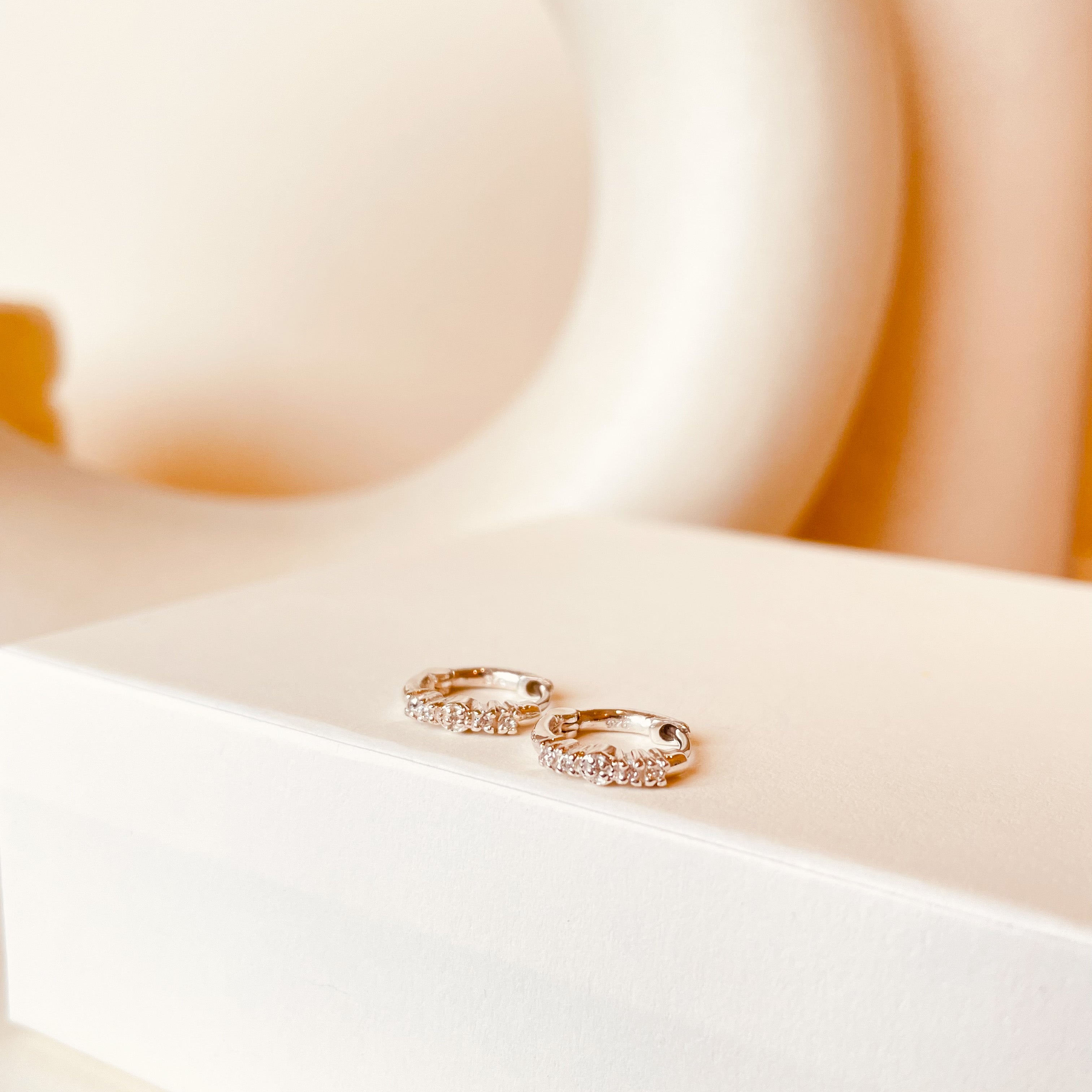 Classic Diamond Huggies - Octonov