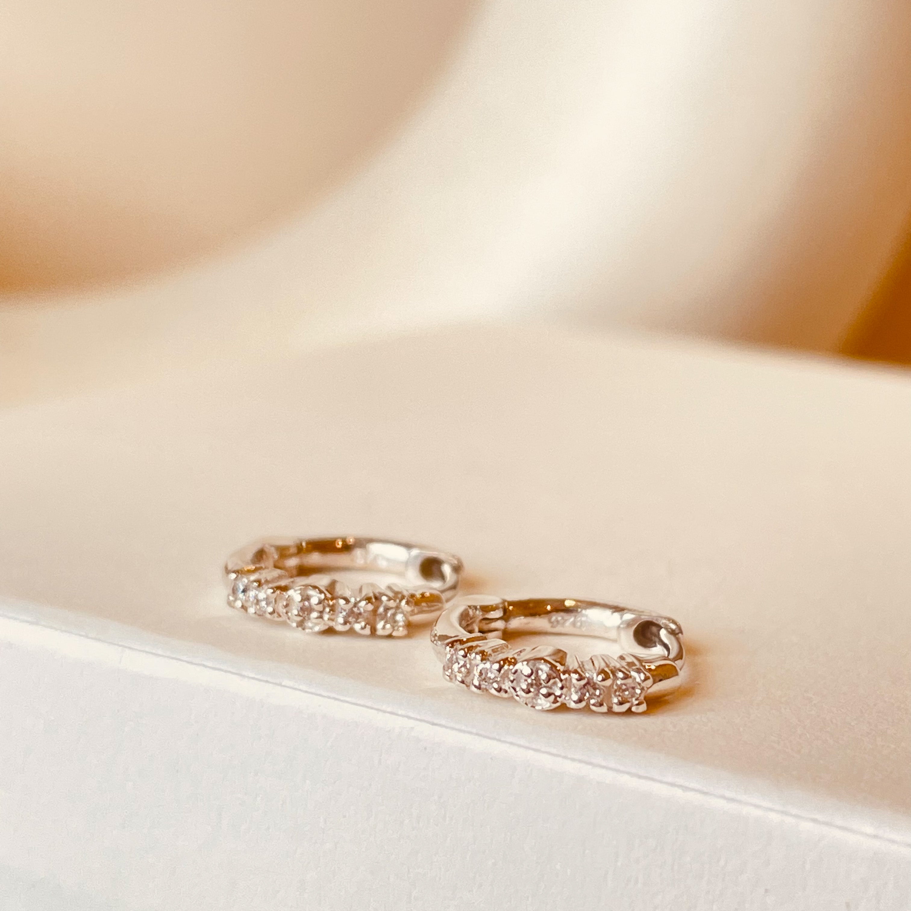 Classic Diamond Huggies - Octonov