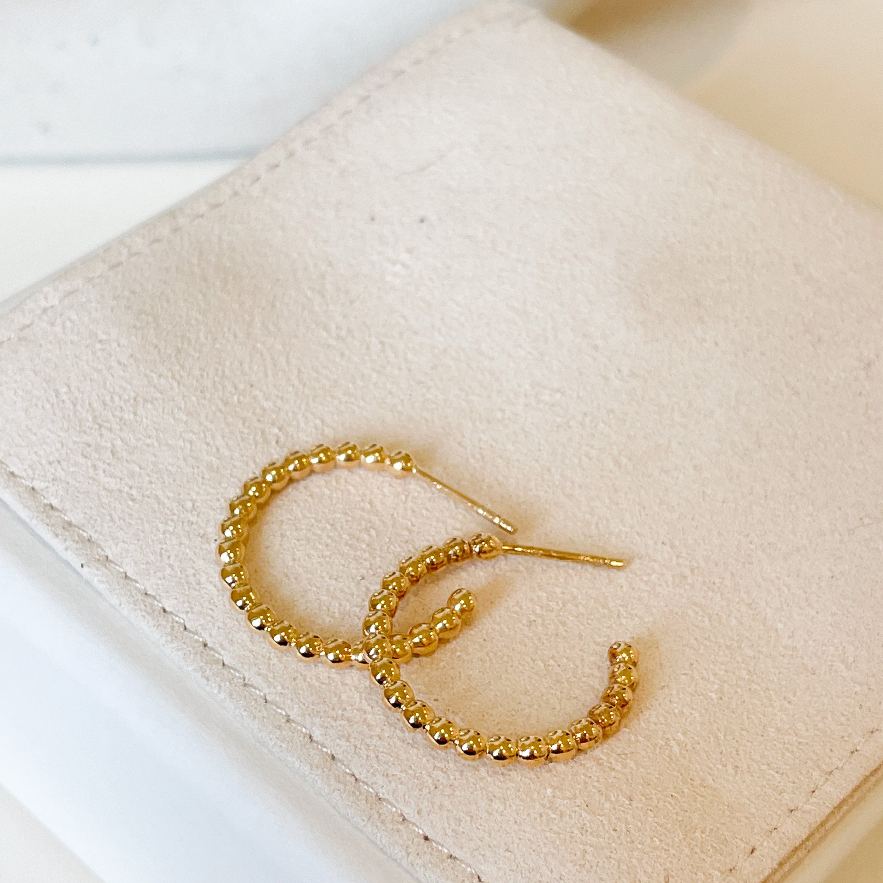 Bubble Dot Classic Hoops - Octonov