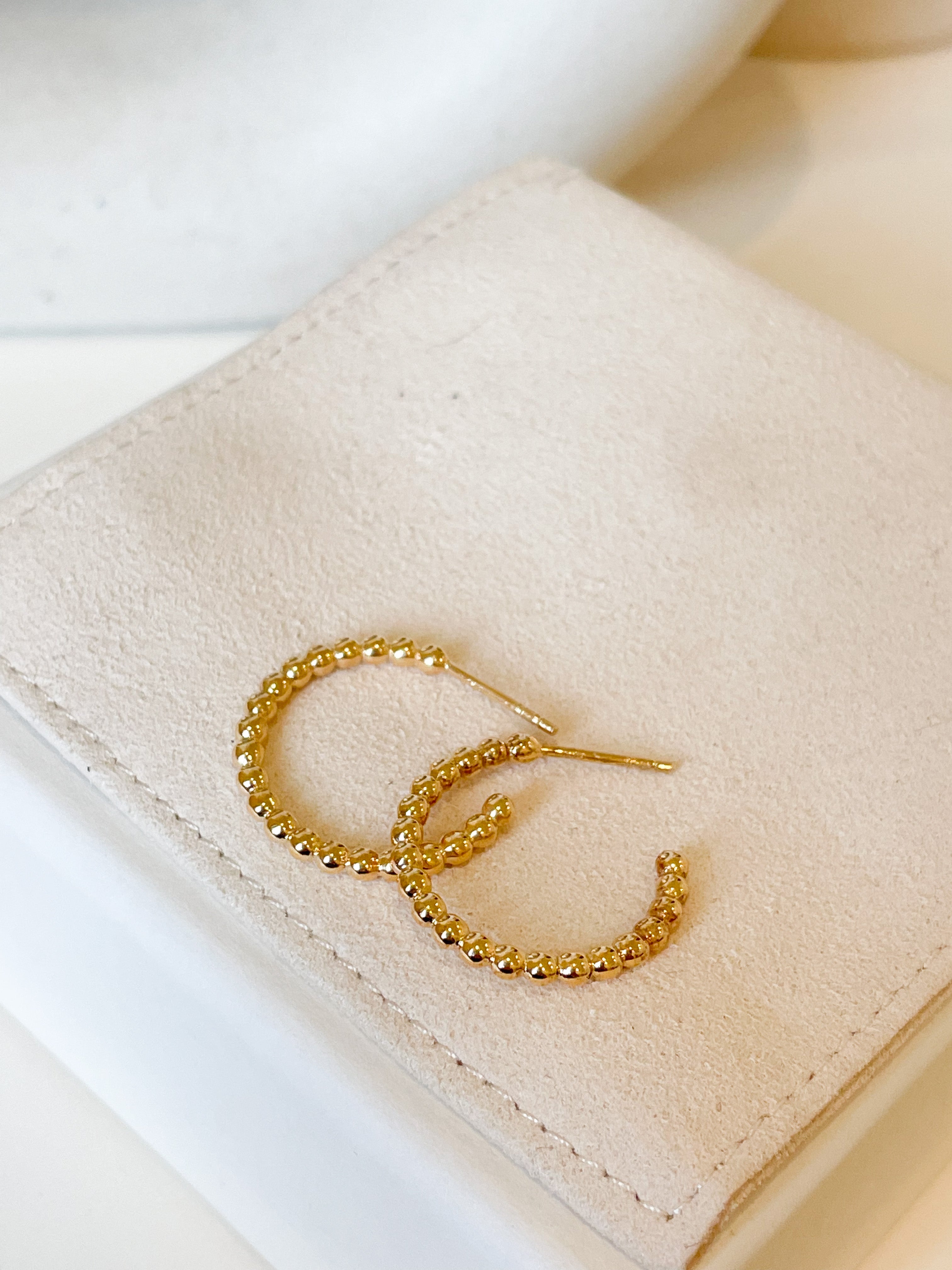 Bubble Dot Classic Hoops - Octonov