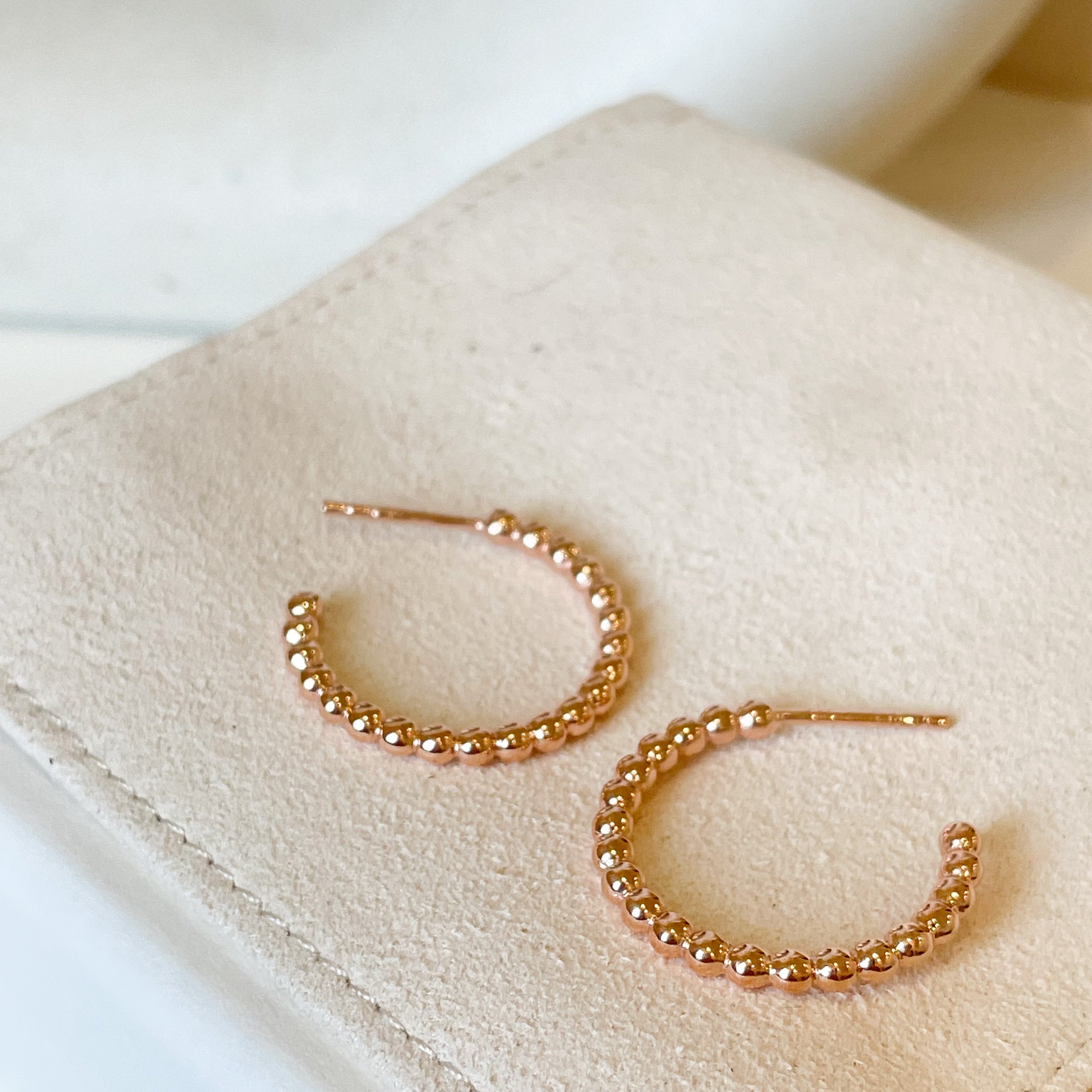 Bubble Dot Classic Hoops - Octonov