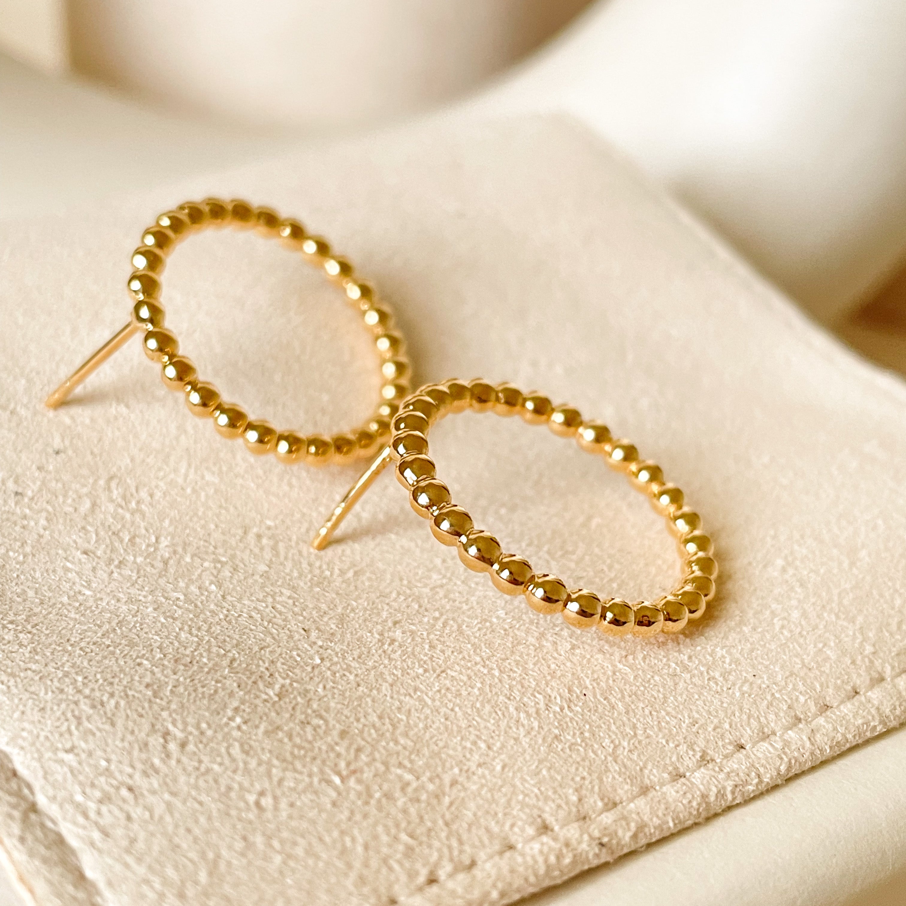 Classic Dotted Statement Studs - Octonov