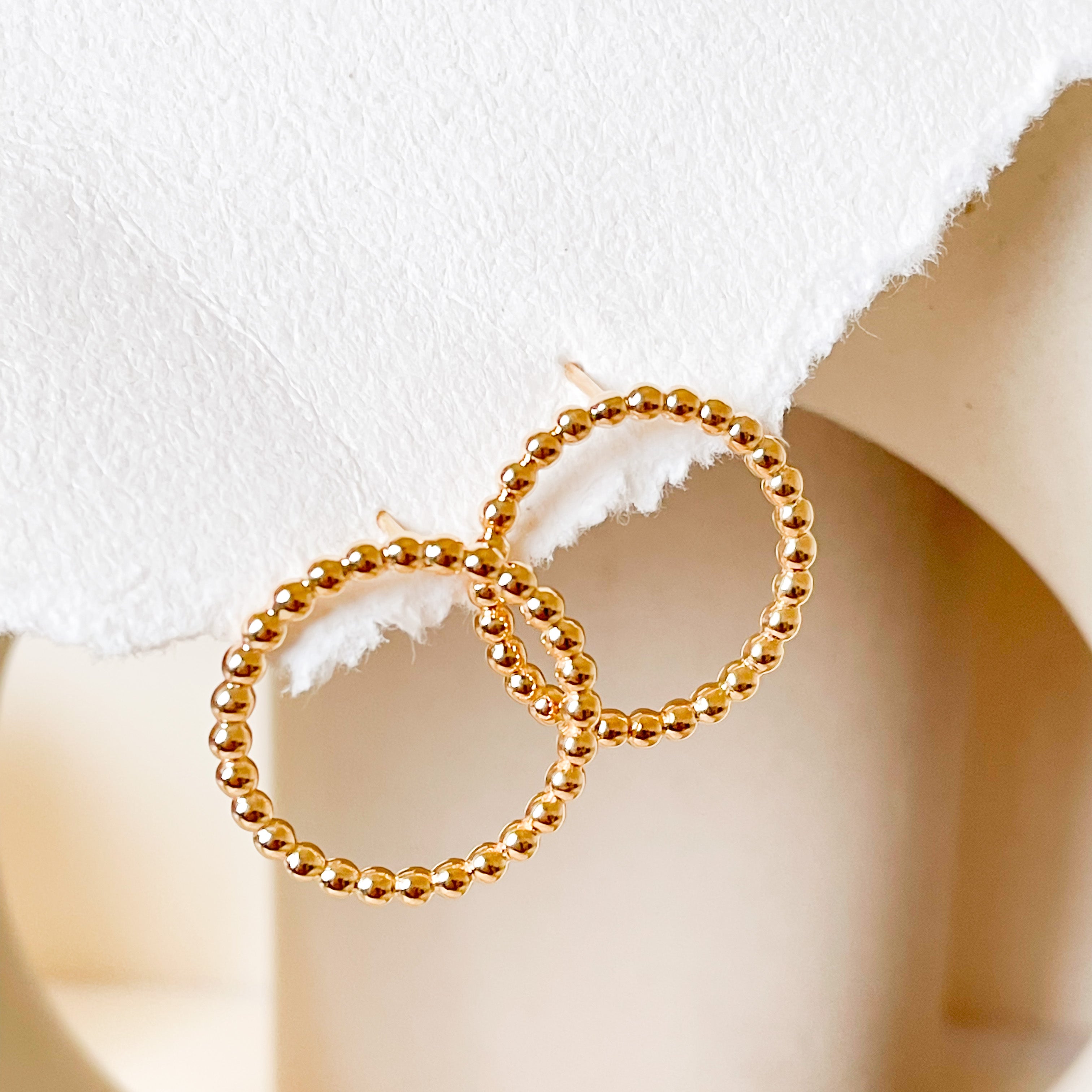 Classic Dotted Statement Studs - Octonov