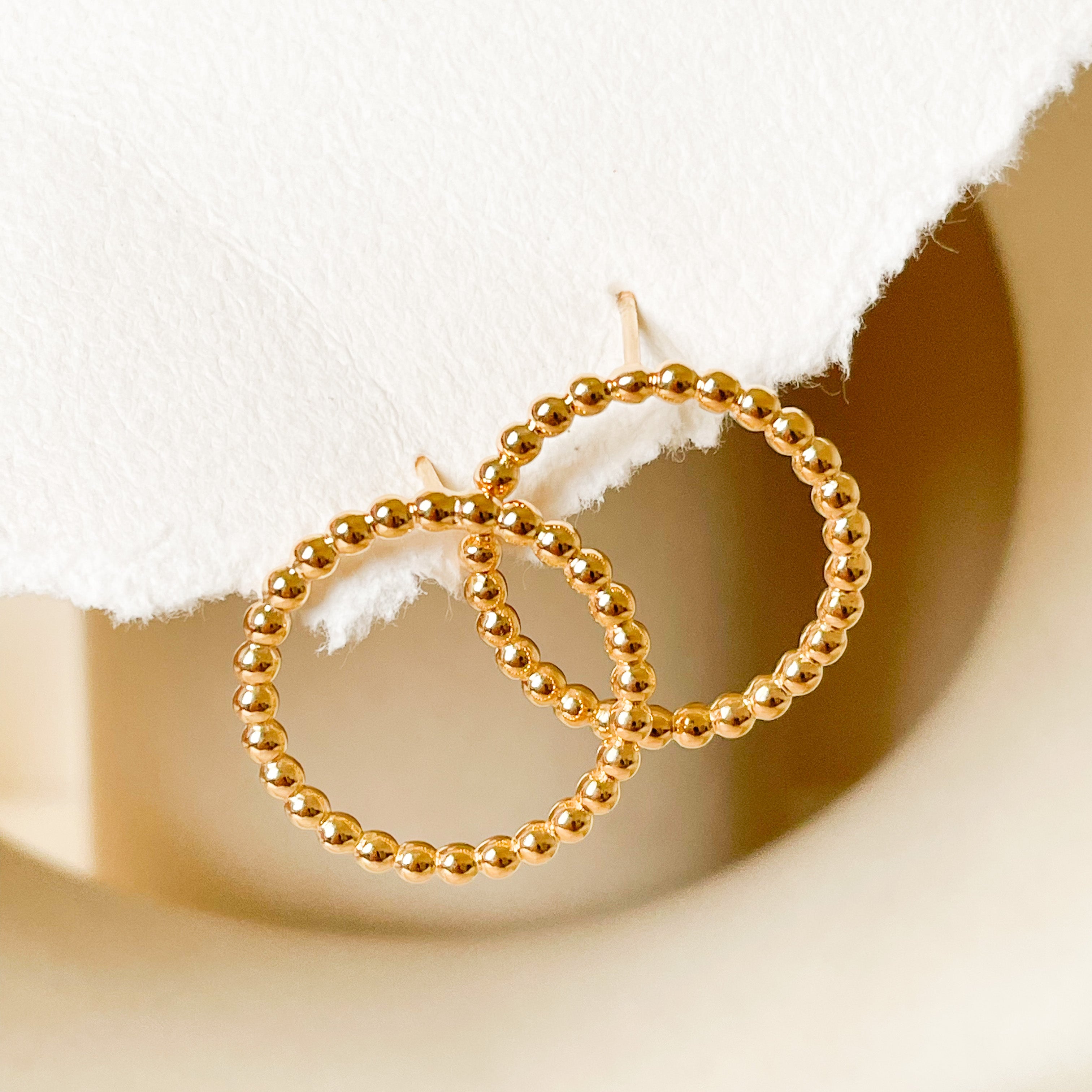 Classic Dotted Statement Studs - Octonov