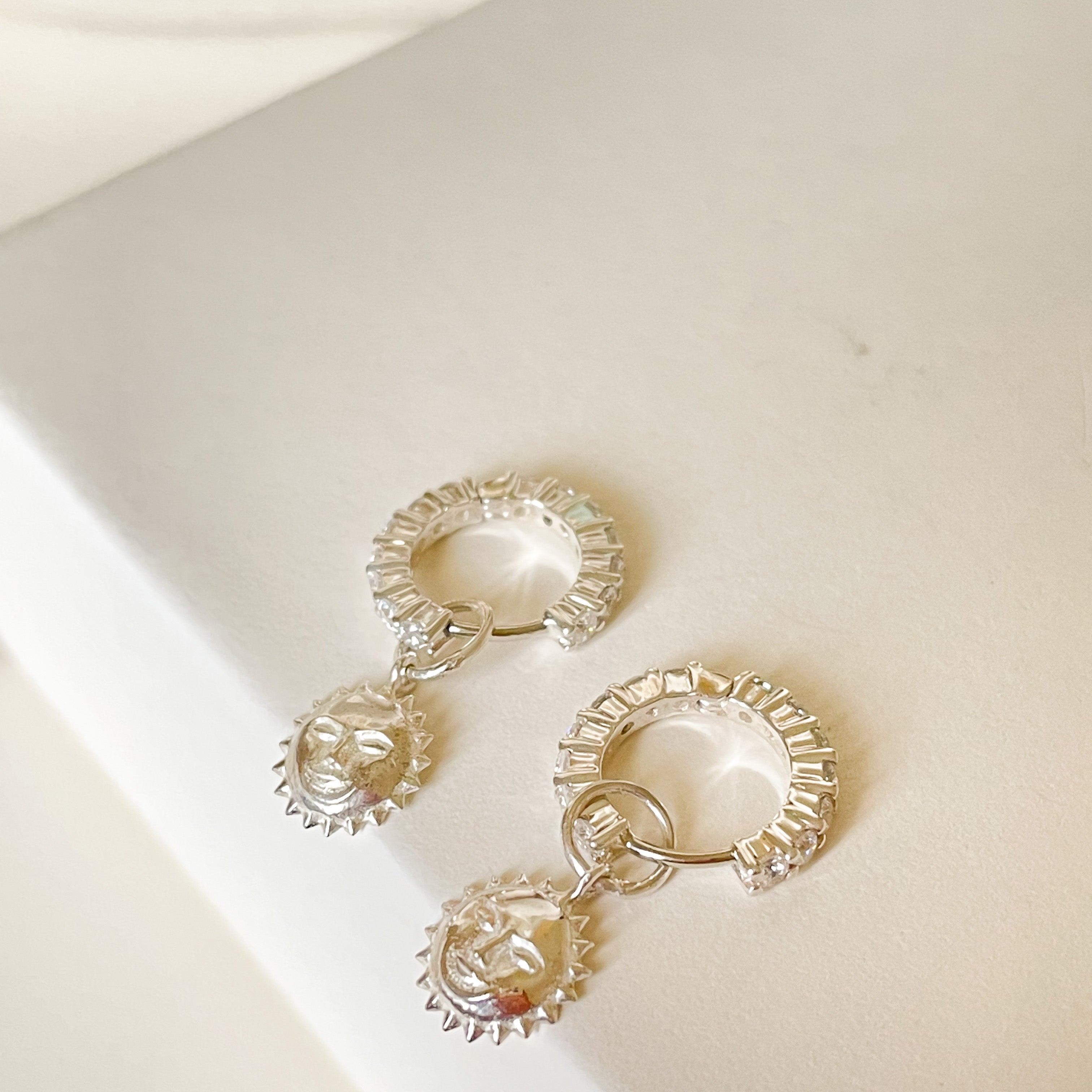 Steller Sun Diamond Huggies - Octonov