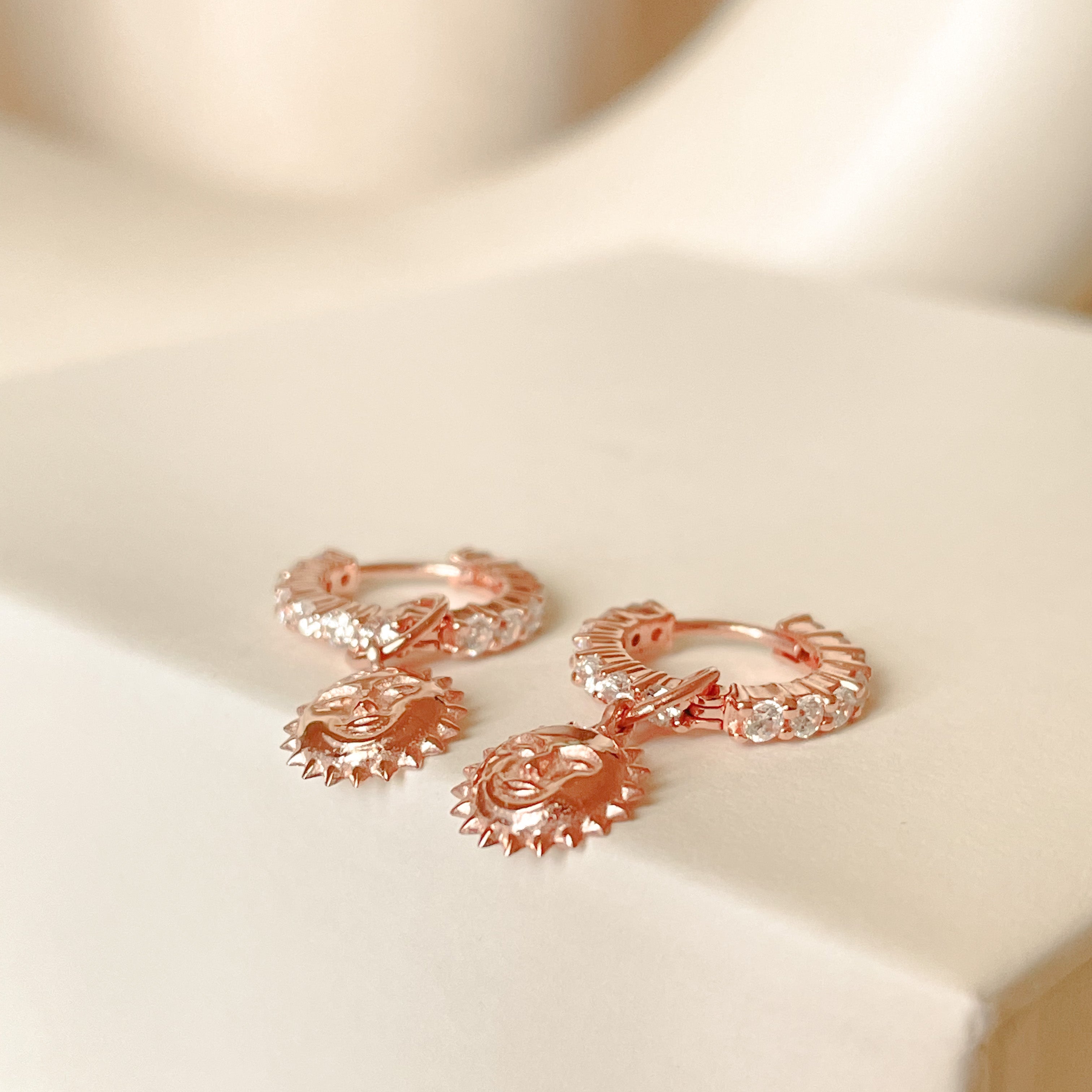 Steller Sun Diamond Huggies - Octonov