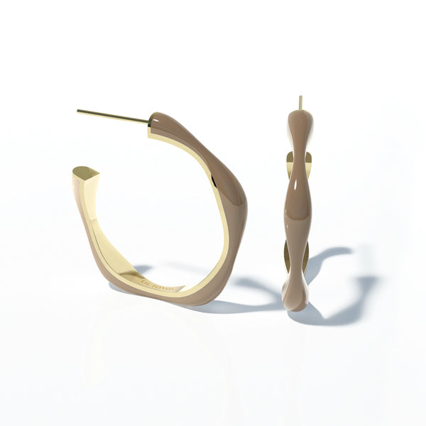 Sorbet Swirls Enamel Stacker Earring