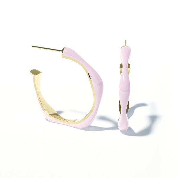 Sorbet Swirls Enamel Stacker Earring
