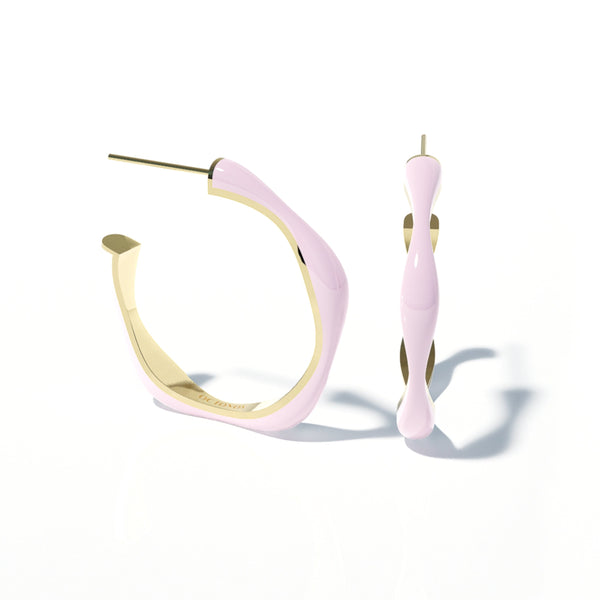 Sorbet Swirls Enamel Stacker Earring