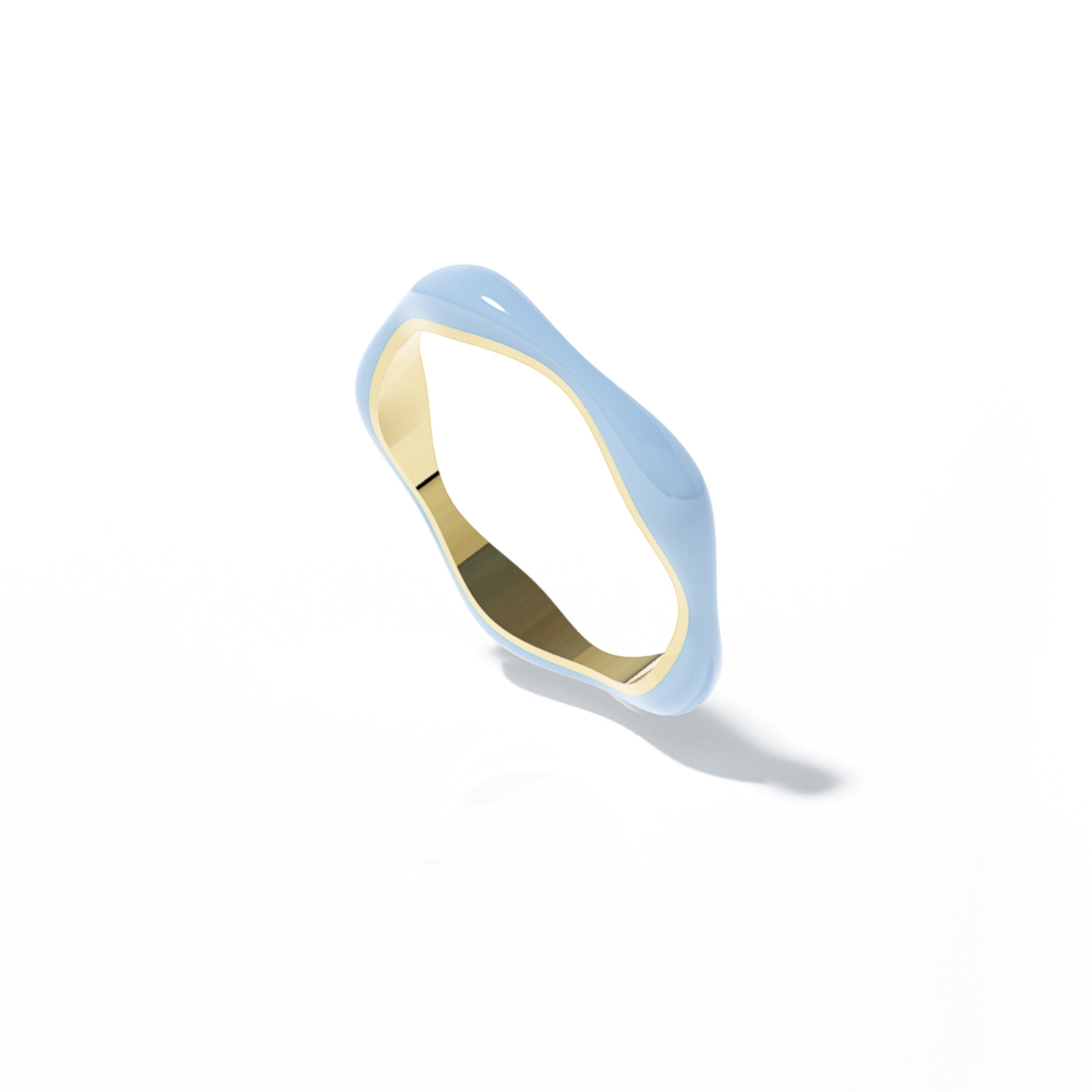 Sorbet Swirls Enamel Stacker Ring - Octonov 