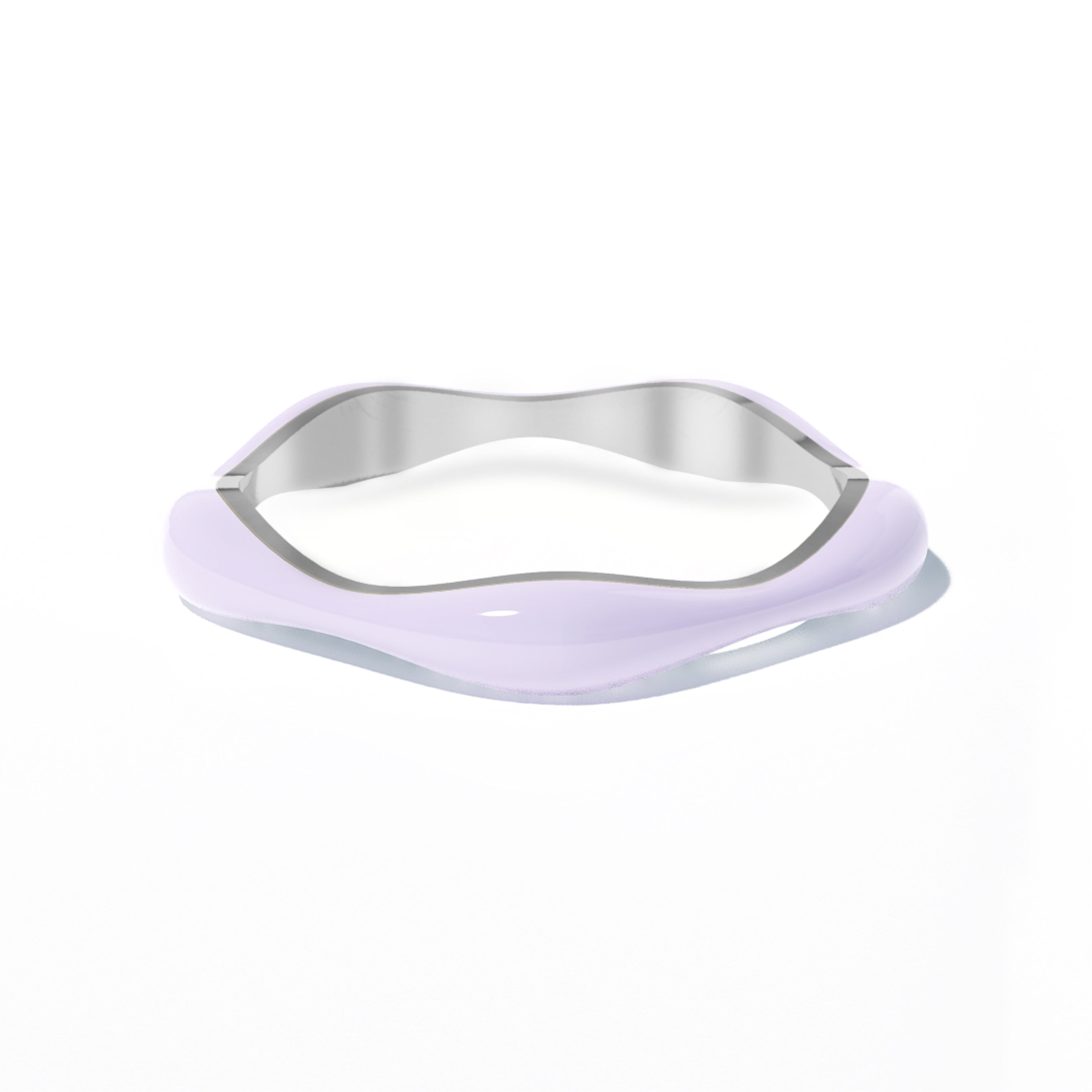 Sorbet Swirls Enamel Stacker Ring - Octonov 