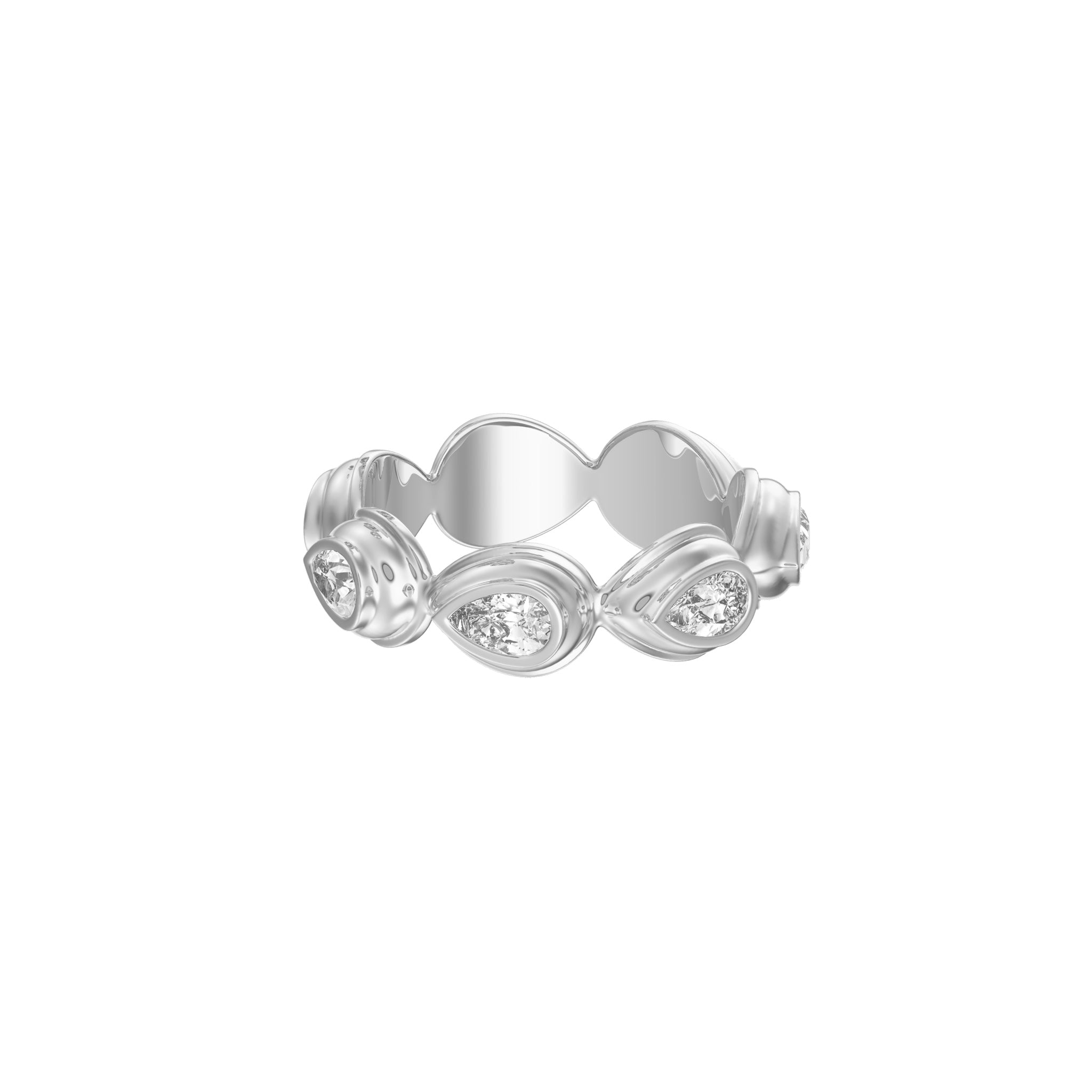 Silver Bauble Pop Ring - Octonov 