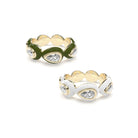 Enamel Bauble Pop Ring Duo - Octonov 