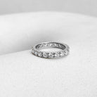 Zircon Encrusted Eternity Band - Octonov 