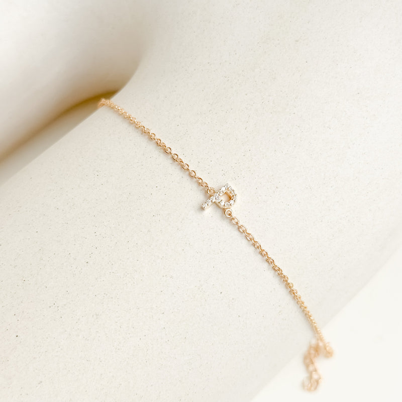 Initial Letter Bracelet