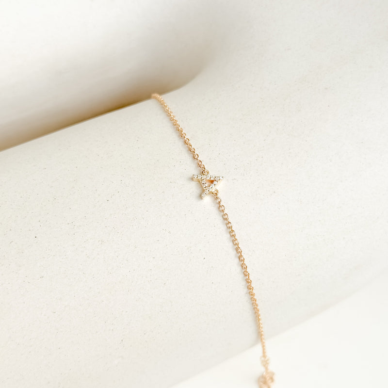 Initial Letter Bracelet