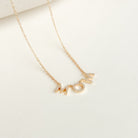 MOM Pave Dainty Diamond Necklace - Octonov 