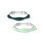 Sorbet Swirls Enamel Rings Duo - Octonov 