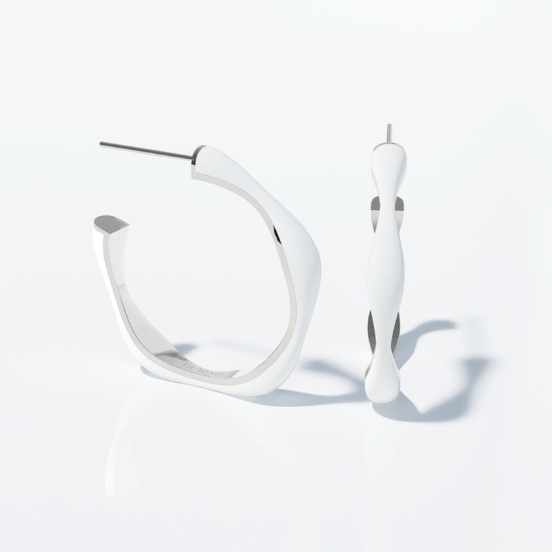 Sorbet Swirls Enamel Stacker Earring