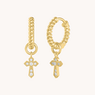Token of Faith with Twisted Hoops - Octonov 