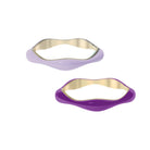 Sorbet Swirls Enamel Rings Duo - Octonov 