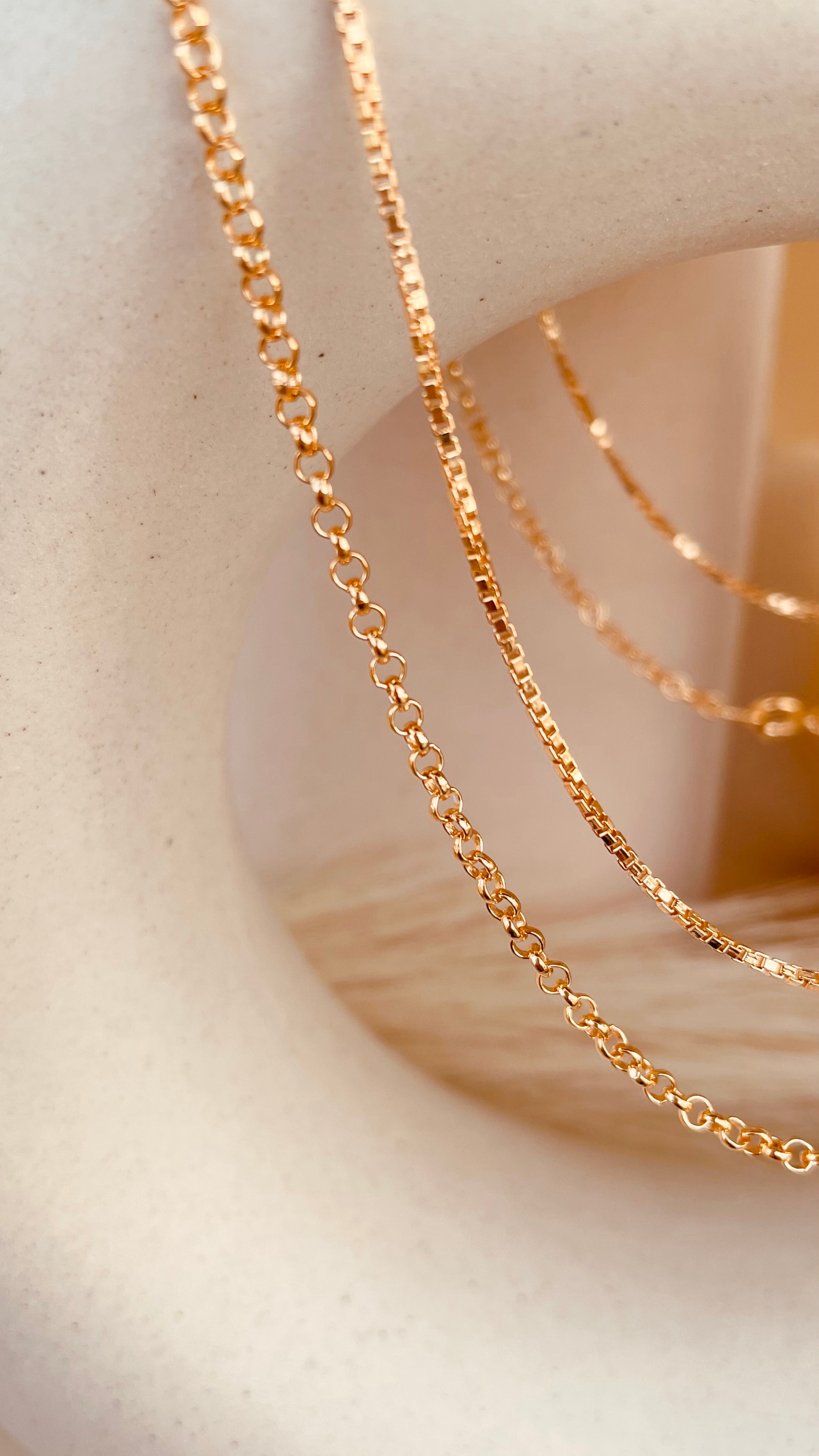 Timeless Gold Layering Necklace - Octonov 