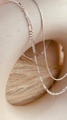 Snake chain and Figaro Necklace Duo - Octonov 