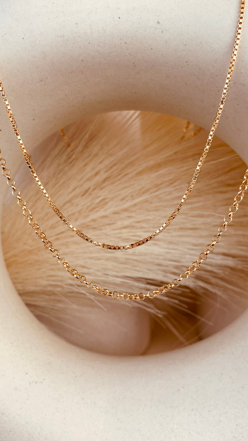 Timeless Gold Layering Necklace